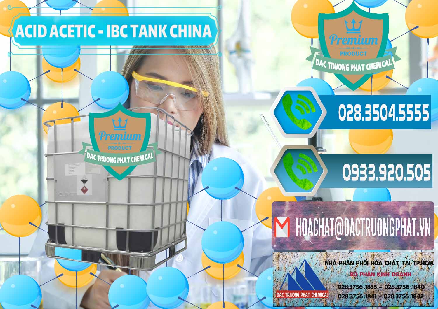 Cty kinh doanh ( bán ) Acetic Acid – Axit Acetic Tank Bồn IBC Trung Quốc China - 0443 - Nhà cung cấp ( nhập khẩu ) hóa chất tại TP.HCM - congtyhoachat.net