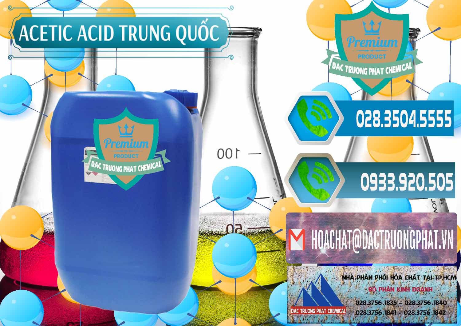 Cty bán và cung cấp Acetic Acid – Axit Acetic Trung Quốc China - 0358 - Nơi phân phối và cung ứng hóa chất tại TP.HCM - congtyhoachat.net