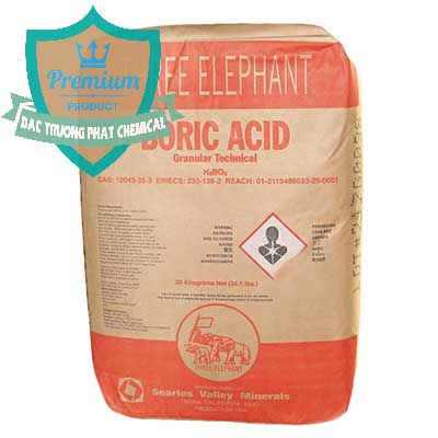 Công ty bán và phân phối Acid Boric – Axit Boric H3BO3 Mỹ USA Three Elephant® - 0005 - Nhà cung cấp & nhập khẩu hóa chất tại TP.HCM - congtyhoachat.net