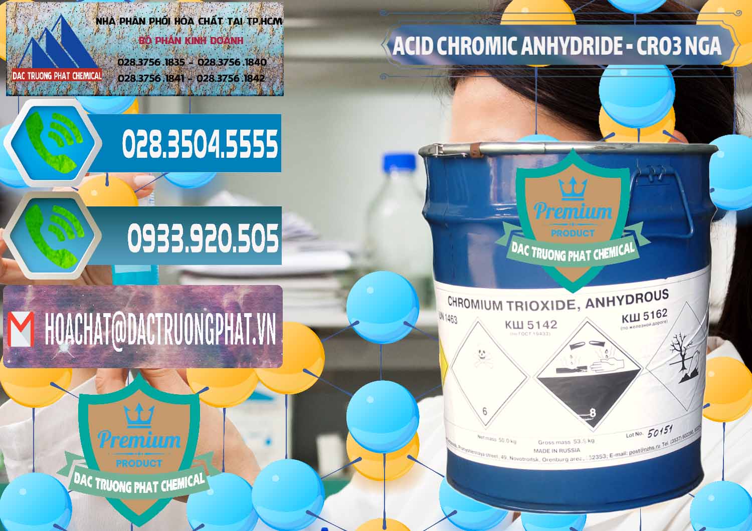 Công ty bán & phân phối Acid Chromic Anhydride - Cromic CRO3 Nga Russia - 0006 - Cty chuyên cung cấp & nhập khẩu hóa chất tại TP.HCM - congtyhoachat.net