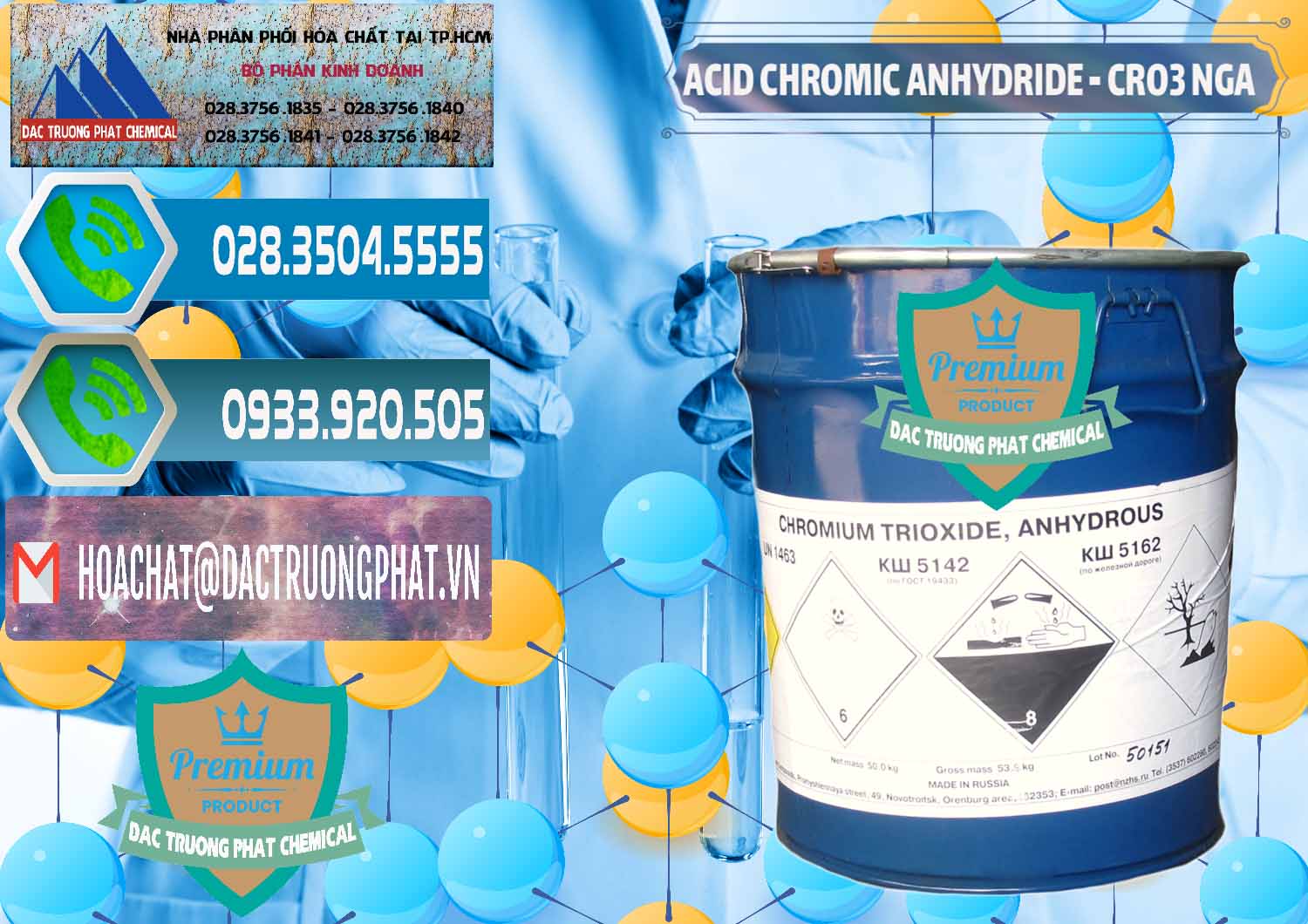 Công ty kinh doanh _ bán Acid Chromic Anhydride - Cromic CRO3 Nga Russia - 0006 - Nơi phân phối và nhập khẩu hóa chất tại TP.HCM - congtyhoachat.net