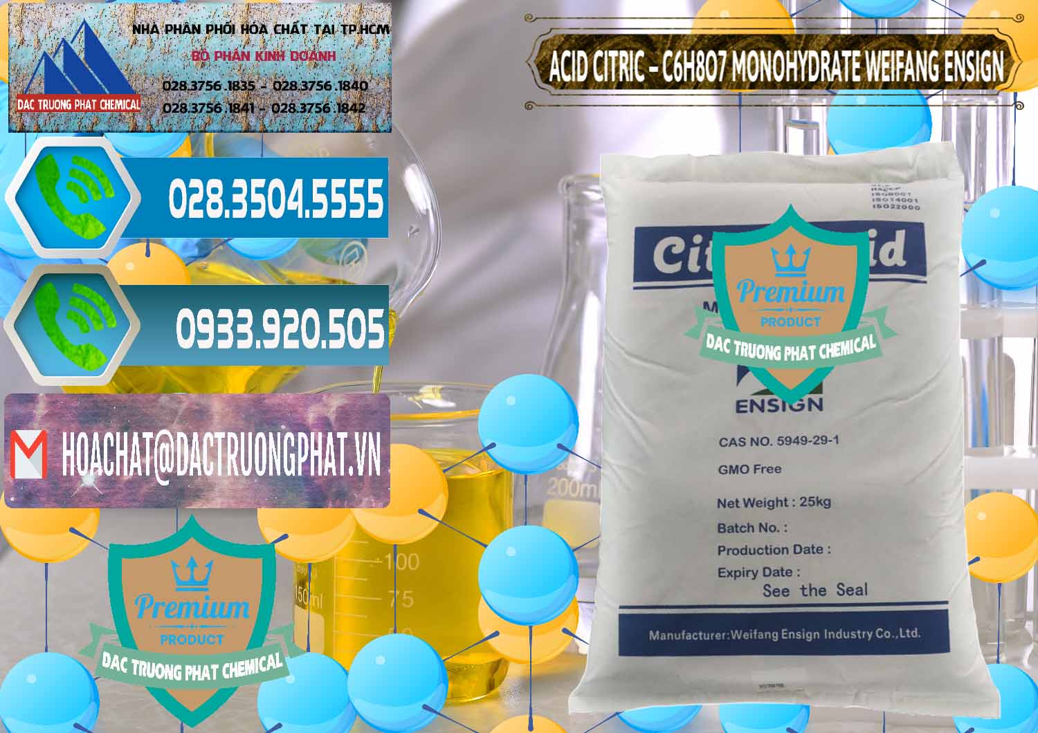 Bán _ cung ứng Acid Citric - Axit Citric Monohydrate Weifang Trung Quốc China - 0009 - Công ty cung cấp - phân phối hóa chất tại TP.HCM - congtyhoachat.net