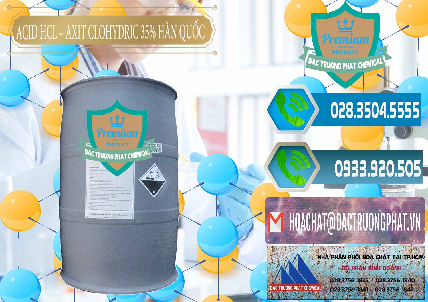 Công ty chuyên cung ứng và bán Acid HCL - Axit Cohidric 35% Hàn Quốc Korea - 0011 - Cty chuyên cung ứng ( phân phối ) hóa chất tại TP.HCM - congtyhoachat.net