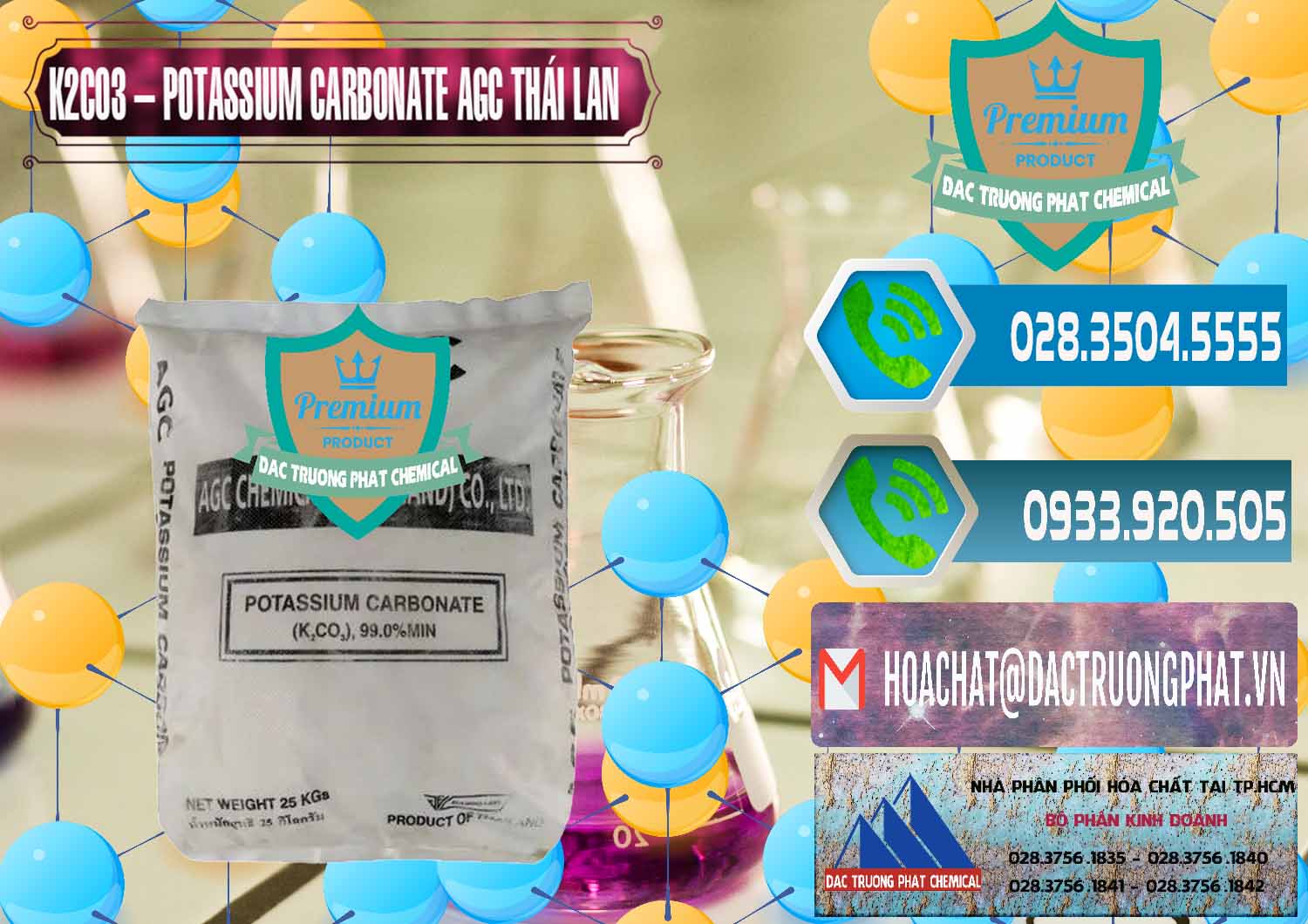 Cung ứng - bán K2Co3 – Potassium Carbonate AGC Thái Lan Thailand - 0471 - Công ty nhập khẩu & phân phối hóa chất tại TP.HCM - congtyhoachat.net