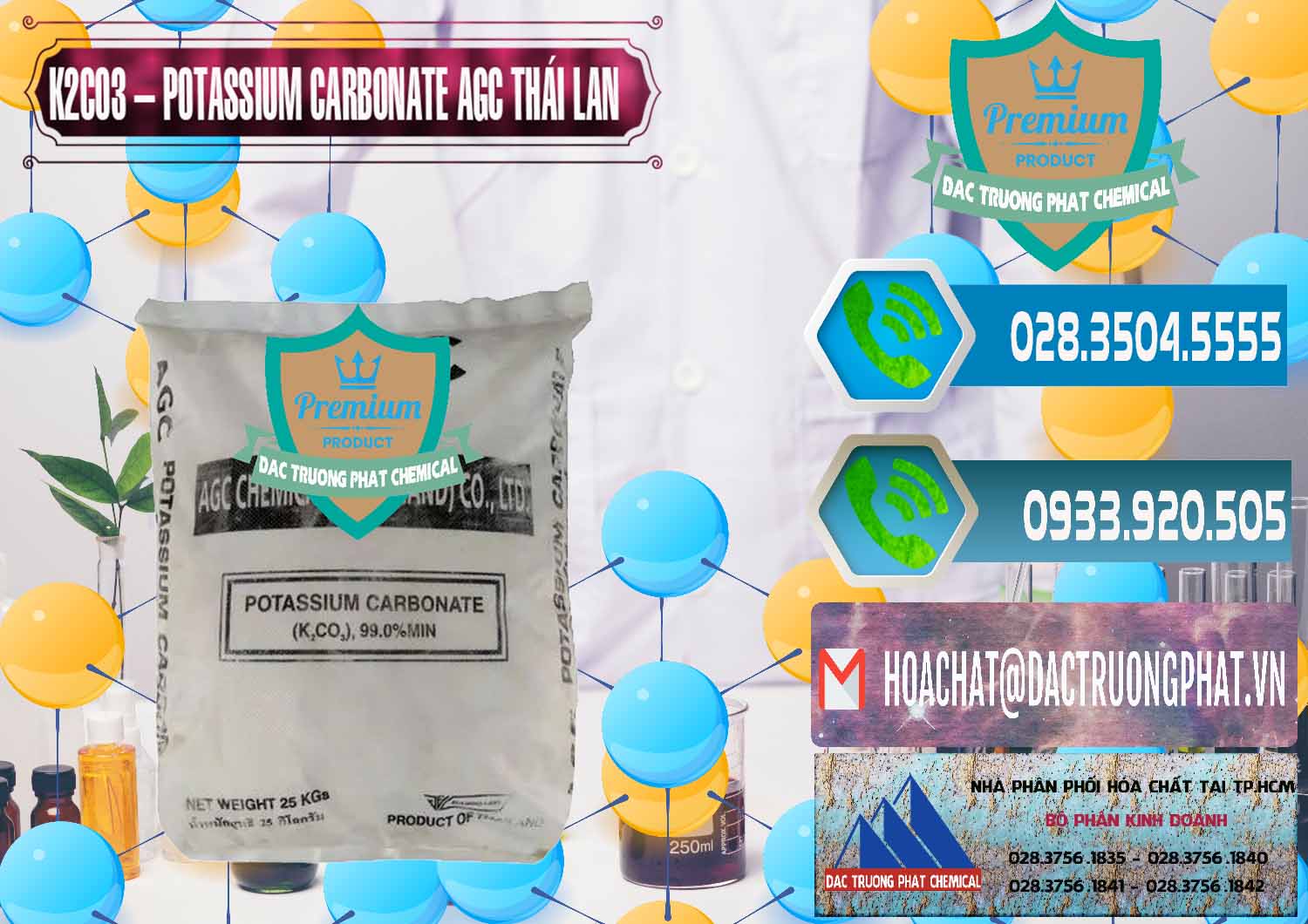 Cty bán và phân phối K2Co3 – Potassium Carbonate AGC Thái Lan Thailand - 0471 - Nơi bán ( cung cấp ) hóa chất tại TP.HCM - congtyhoachat.net