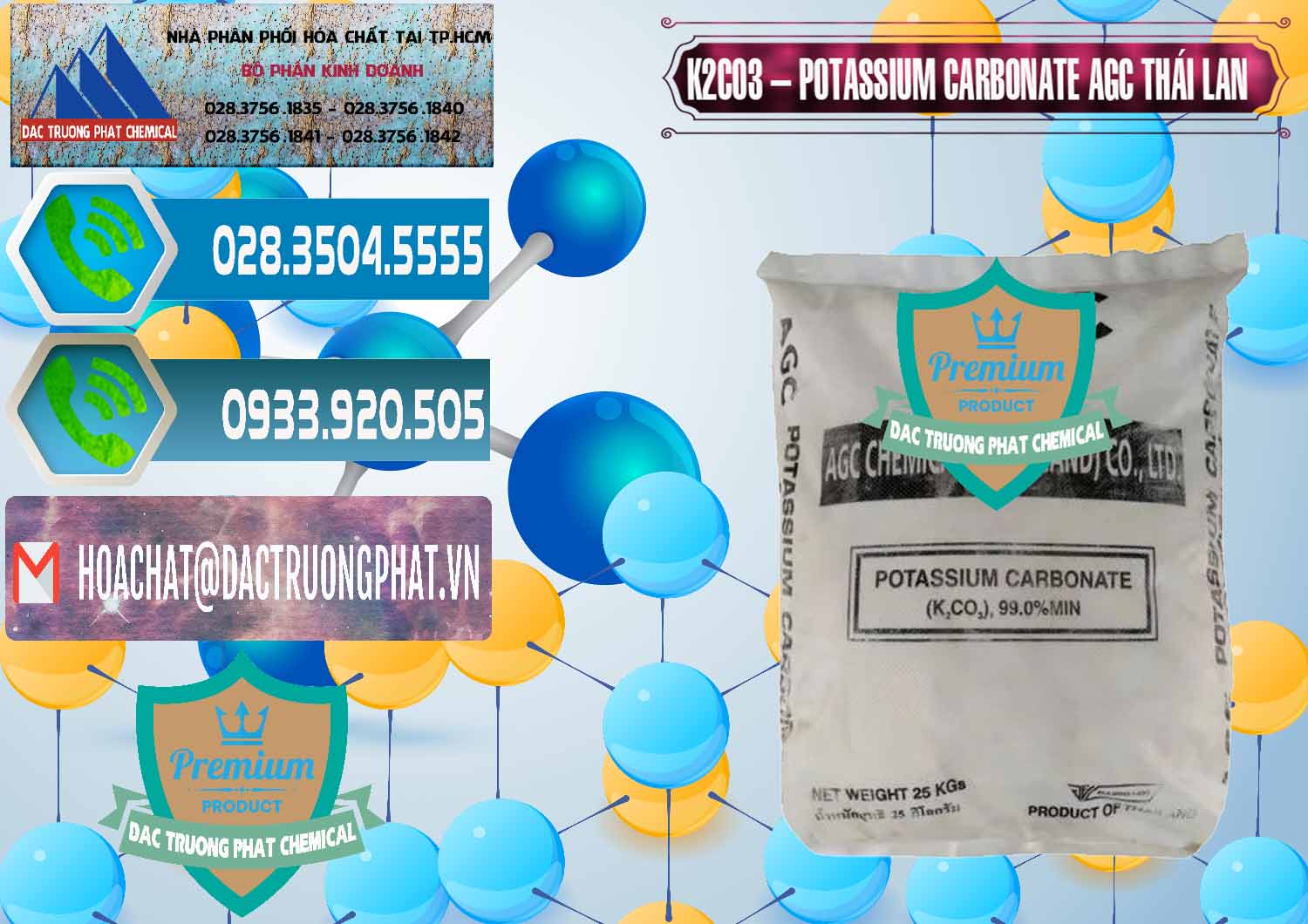 Đơn vị chuyên cung cấp & bán K2Co3 – Potassium Carbonate AGC Thái Lan Thailand - 0471 - Công ty chuyên kinh doanh ( phân phối ) hóa chất tại TP.HCM - congtyhoachat.net