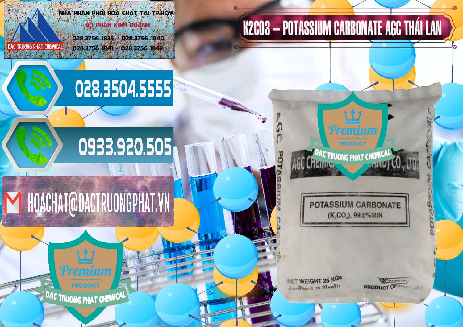 Nơi kinh doanh ( bán ) K2Co3 – Potassium Carbonate AGC Thái Lan Thailand - 0471 - Nơi phân phối ( nhập khẩu ) hóa chất tại TP.HCM - congtyhoachat.net