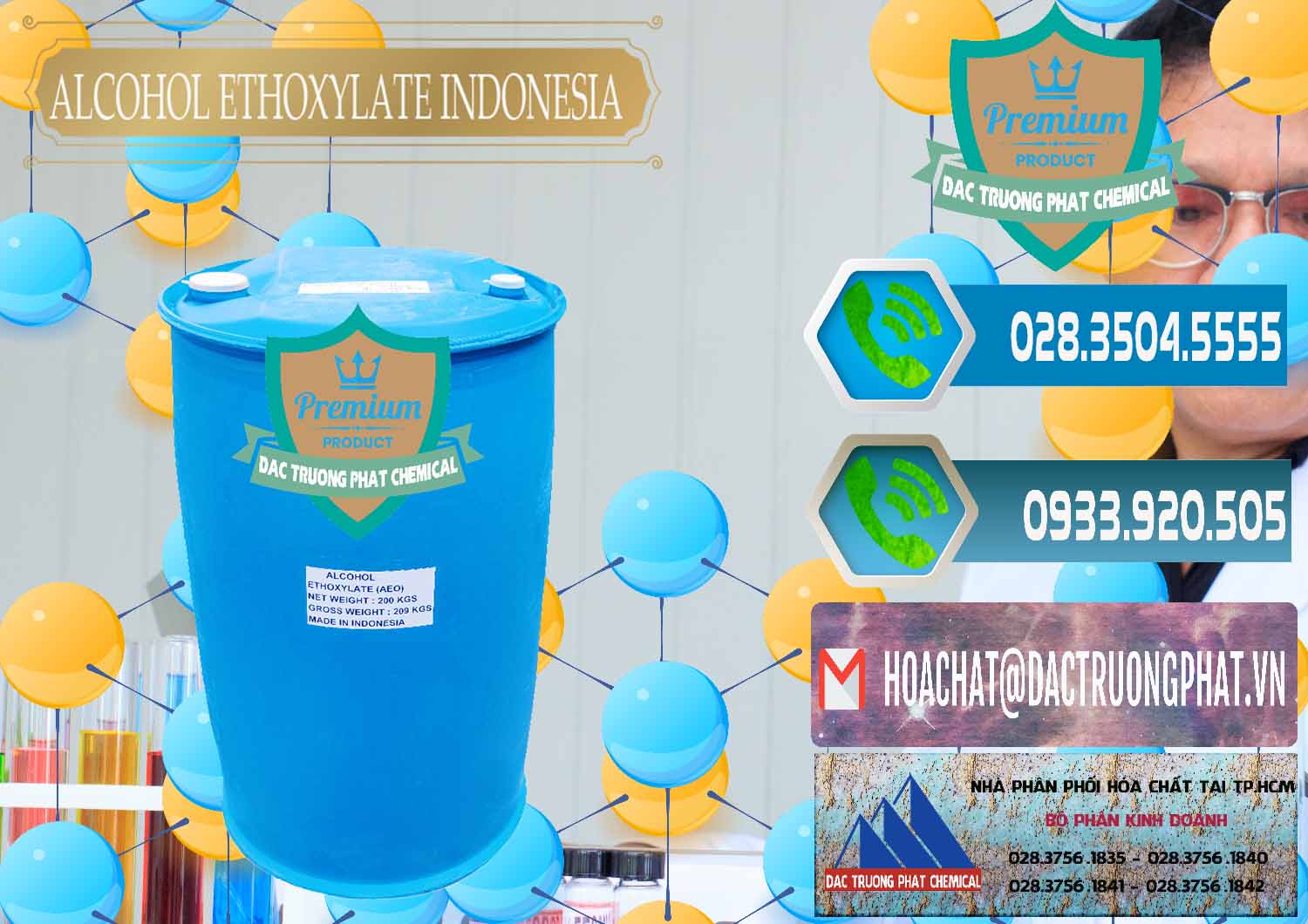 Công ty chuyên bán _ phân phối Alcohol Ethoxylate Indonesia - 0308 - Nơi nhập khẩu _ phân phối hóa chất tại TP.HCM - congtyhoachat.net