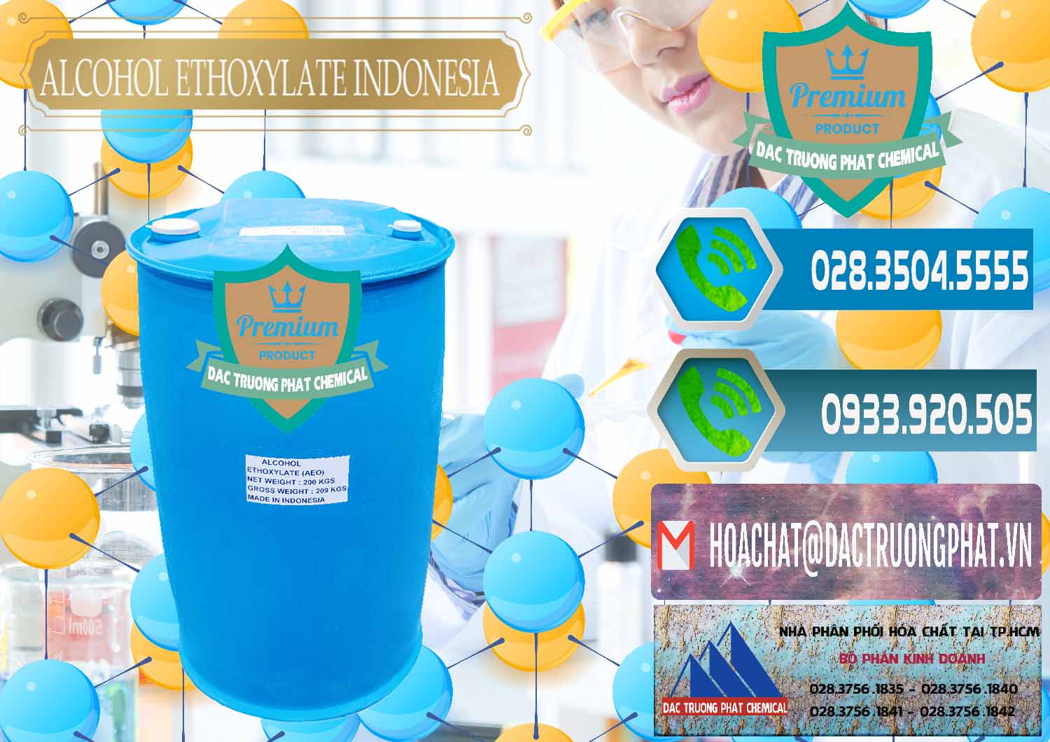 Nơi bán _ cung cấp Alcohol Ethoxylate Indonesia - 0308 - Nơi chuyên cung ứng _ phân phối hóa chất tại TP.HCM - congtyhoachat.net
