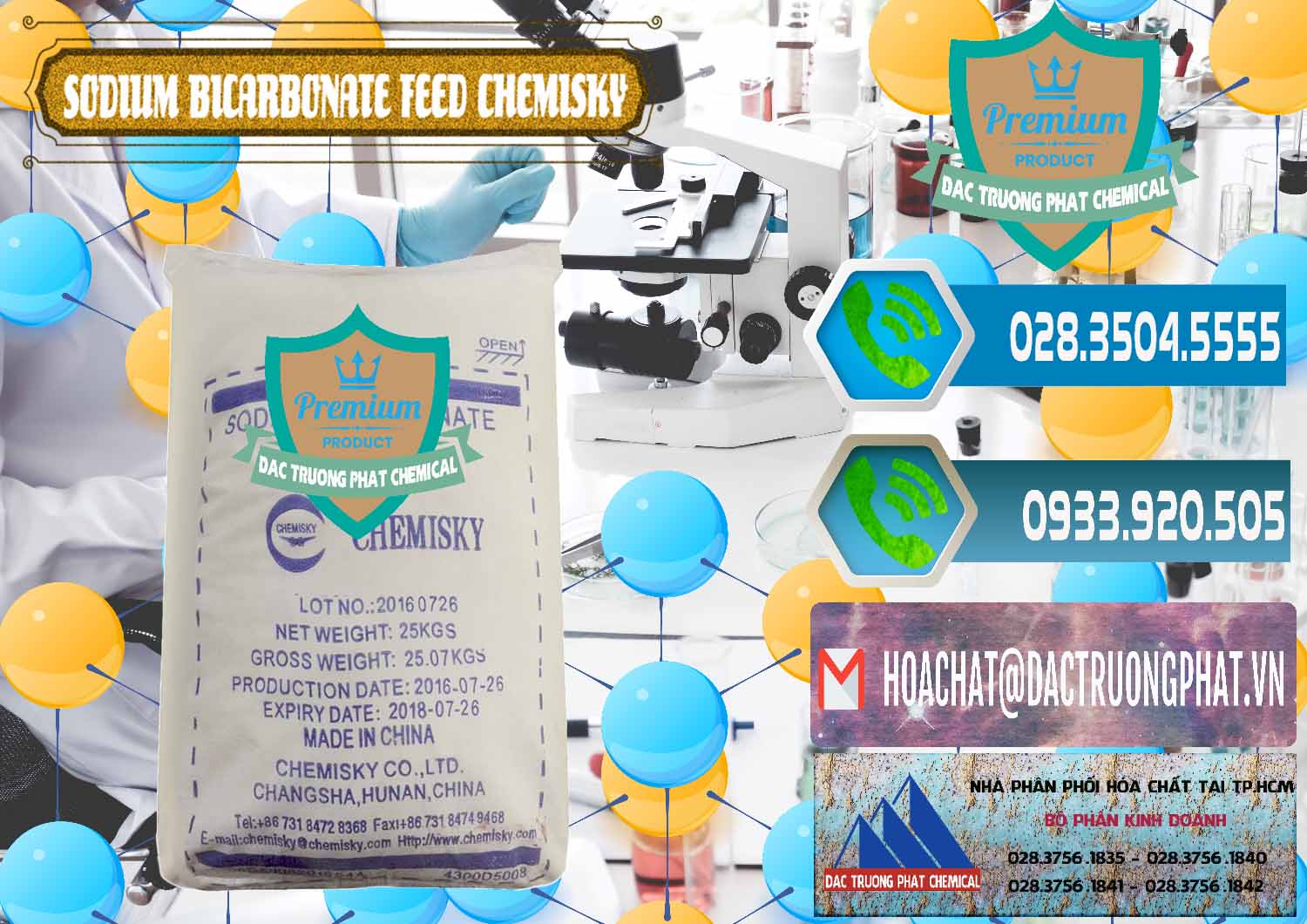 Đơn vị chuyên bán ( phân phối ) Sodium Bicarbonate – Bicar NaHCO3 Feed Grade Chemisky Trung Quốc China - 0264 - Nhà cung cấp & nhập khẩu hóa chất tại TP.HCM - congtyhoachat.net