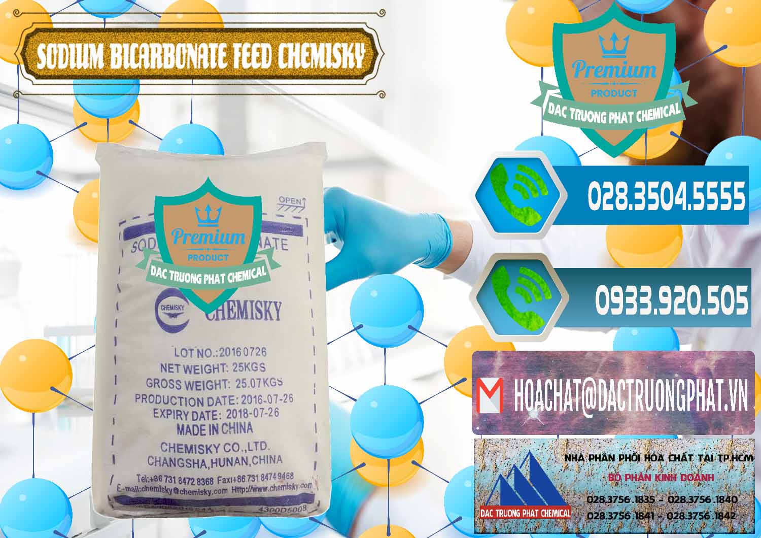 Công ty cung ứng - bán Sodium Bicarbonate – Bicar NaHCO3 Feed Grade Chemisky Trung Quốc China - 0264 - Cung cấp ( phân phối ) hóa chất tại TP.HCM - congtyhoachat.net