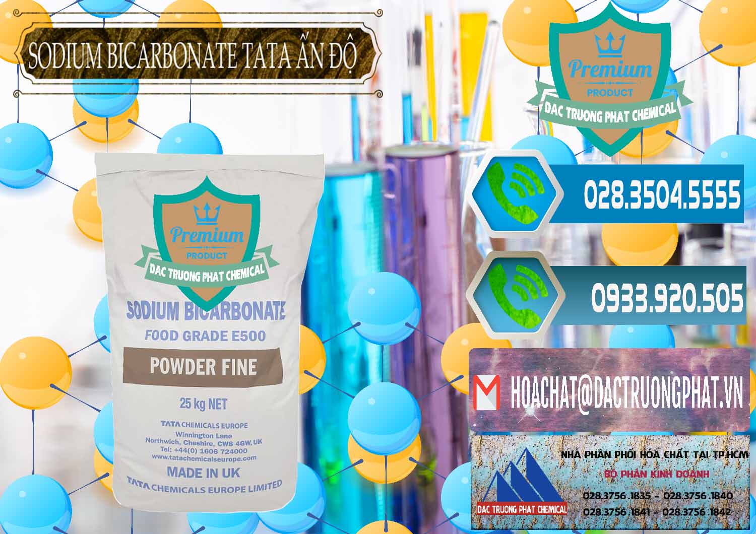 Công ty chuyên cung ứng - bán Sodium Bicarbonate – Bicar NaHCO3 E500 Thực Phẩm Food Grade Tata Ấn Độ India - 0261 - Đơn vị cung cấp và phân phối hóa chất tại TP.HCM - congtyhoachat.net