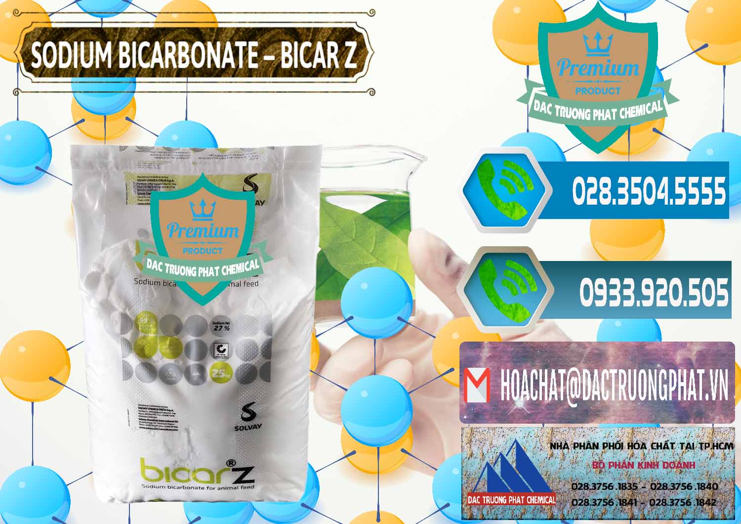 Nơi chuyên bán - phân phối Sodium Bicarbonate – NaHCO3 Bicar Z Ý Italy Solvay - 0139 - Cung cấp - kinh doanh hóa chất tại TP.HCM - congtyhoachat.net