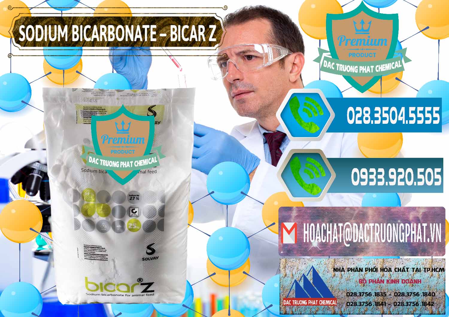 Đơn vị chuyên bán - cung cấp Sodium Bicarbonate – NaHCO3 Bicar Z Ý Italy Solvay - 0139 - Công ty chuyên kinh doanh & phân phối hóa chất tại TP.HCM - congtyhoachat.net