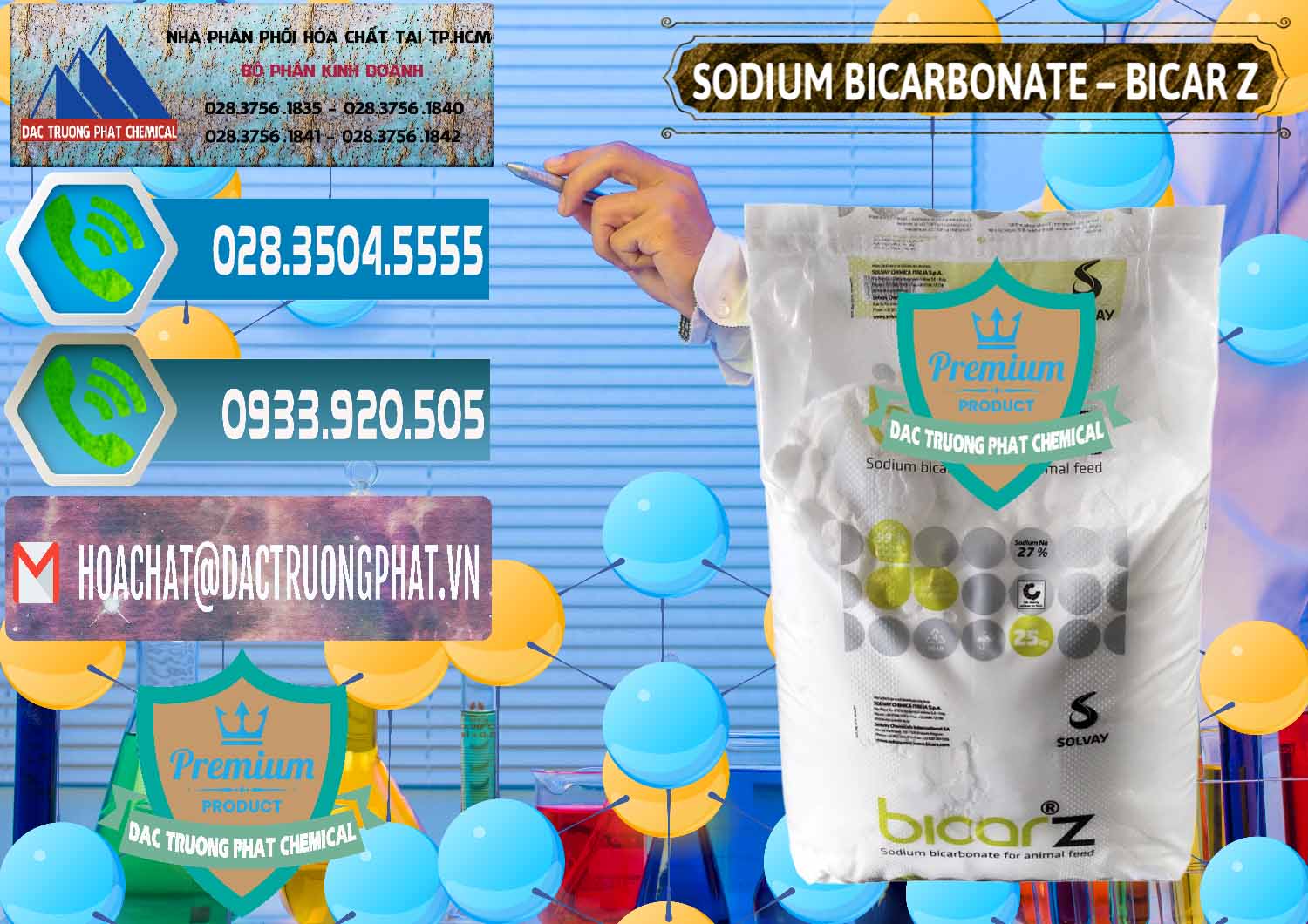Đơn vị chuyên cung ứng ( bán ) Sodium Bicarbonate – NaHCO3 Bicar Z Ý Italy Solvay - 0139 - Công ty phân phối và nhập khẩu hóa chất tại TP.HCM - congtyhoachat.net