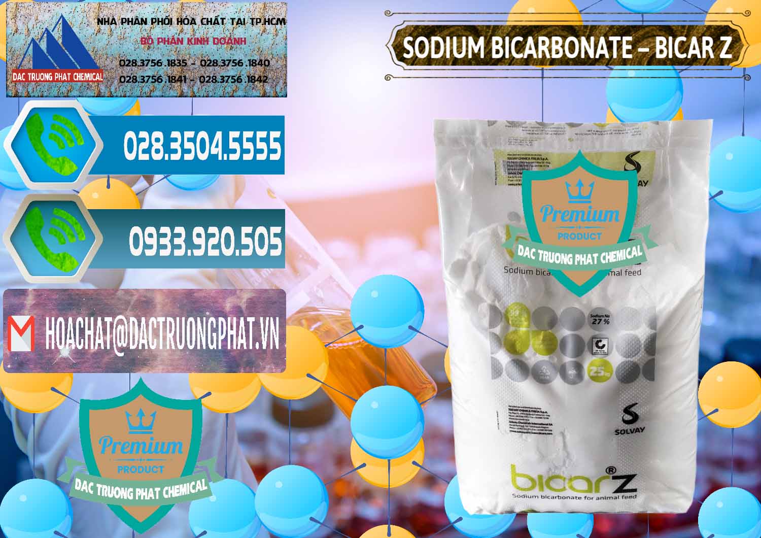 Cty nhập khẩu _ bán Sodium Bicarbonate – NaHCO3 Bicar Z Ý Italy Solvay - 0139 - Nhà phân phối và nhập khẩu hóa chất tại TP.HCM - congtyhoachat.net