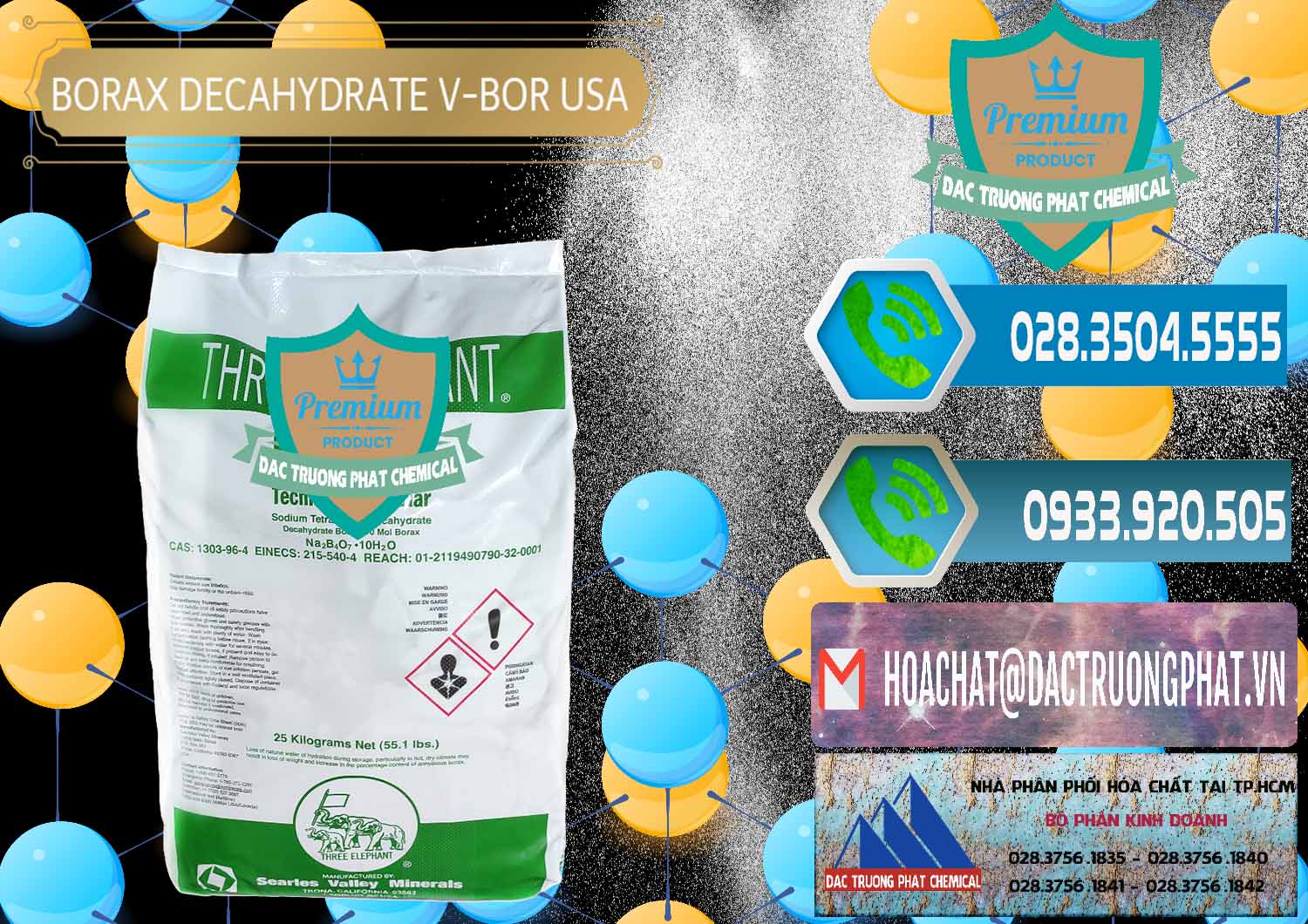 Chuyên cung cấp và bán Borax Decahydrate NA2B4O7.10H2O Mỹ V-Bor Usa - 0032 - Cty cung cấp & nhập khẩu hóa chất tại TP.HCM - congtyhoachat.net