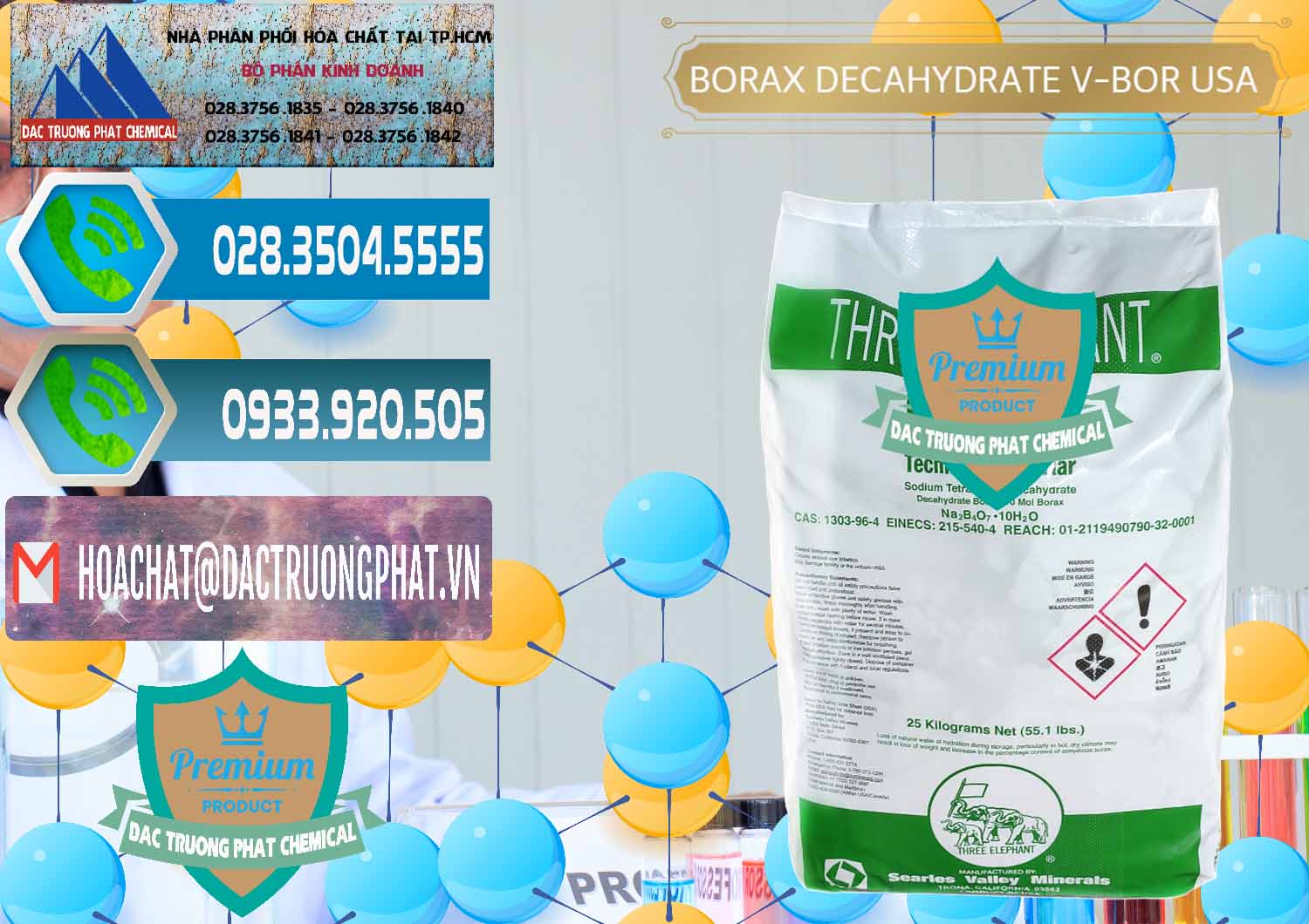 Cty cung ứng _ bán Borax Decahydrate NA2B4O7.10H2O Mỹ V-Bor Usa - 0032 - Chuyên cung cấp & phân phối hóa chất tại TP.HCM - congtyhoachat.net