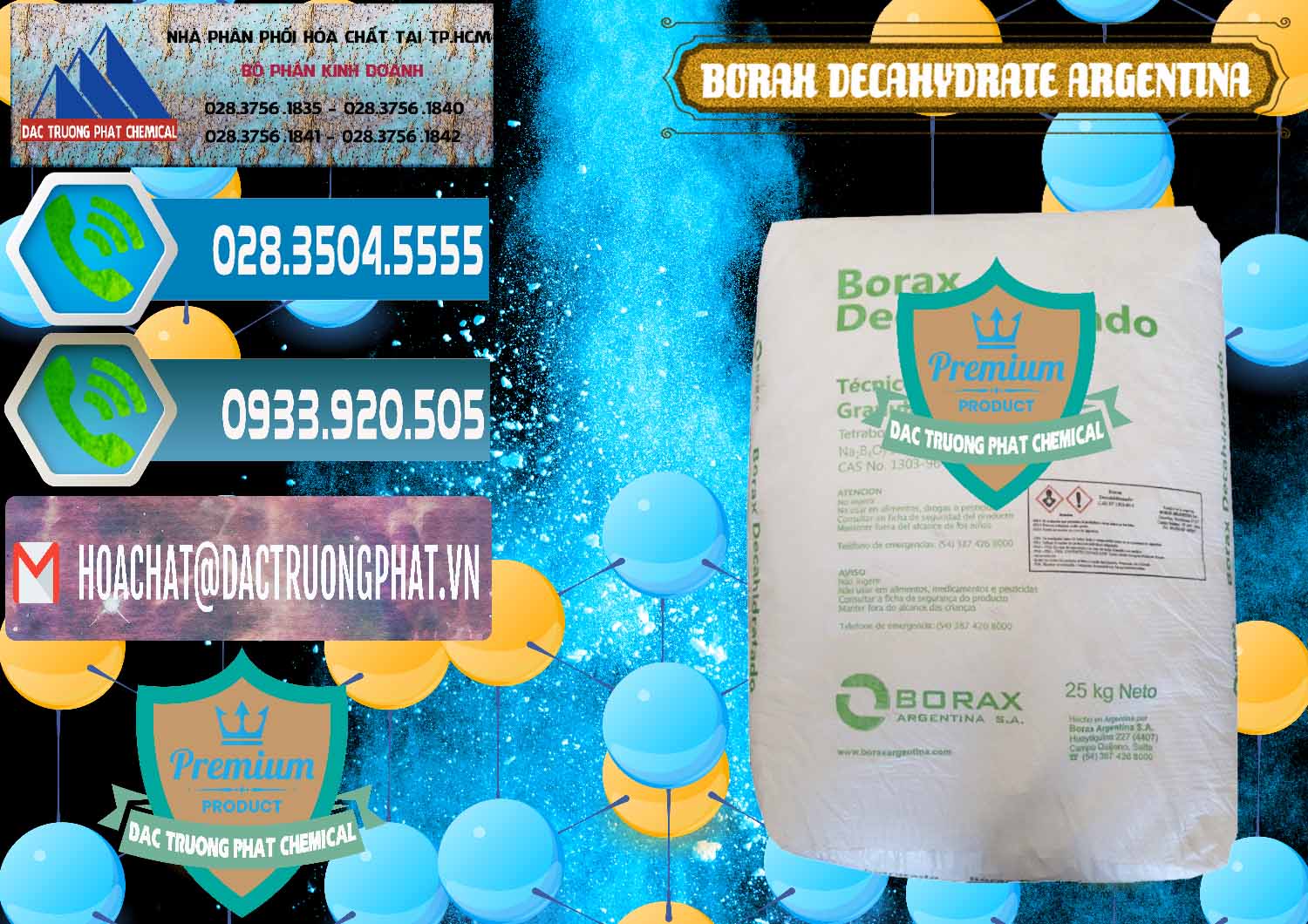 Nơi kinh doanh - bán Borax Decahydrate Argentina - 0446 - Chuyên phân phối và cung cấp hóa chất tại TP.HCM - congtyhoachat.net