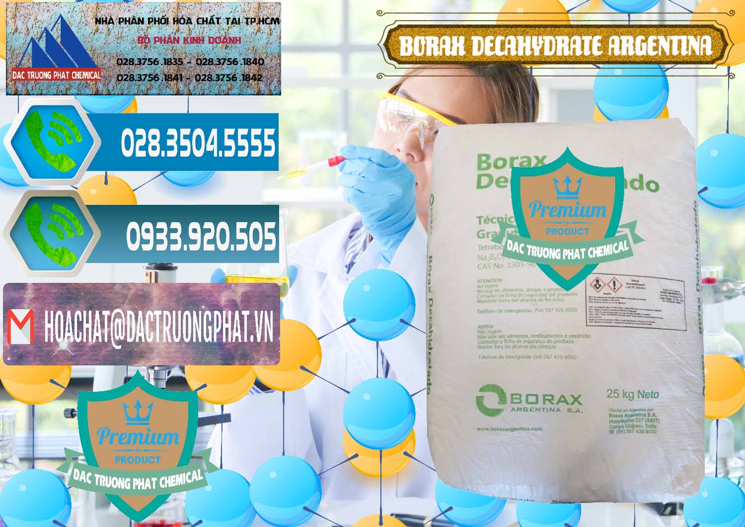 Đơn vị cung ứng & bán Borax Decahydrate Argentina - 0446 - Chuyên phân phối và cung cấp hóa chất tại TP.HCM - congtyhoachat.net