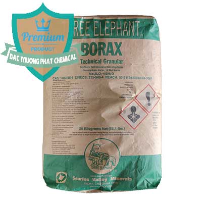 Borax Decahydrate NA2B4O7.10H2O Mỹ Three Elephant Usa
