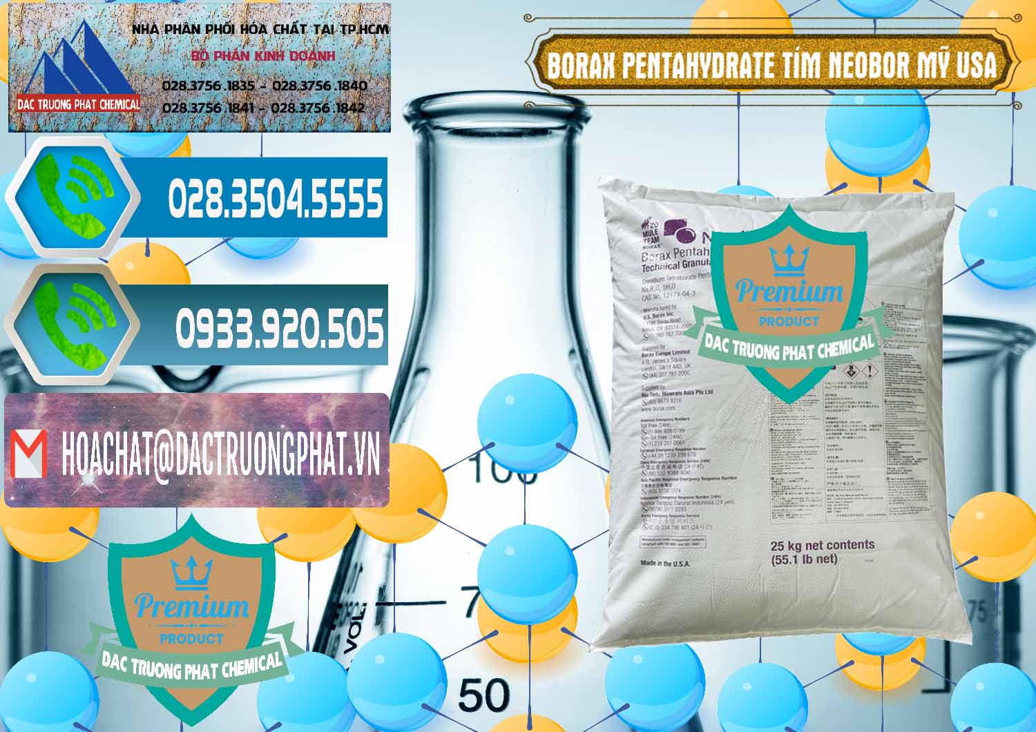 Chuyên bán & cung ứng Borax Pentahydrate Bao Tím Neobor TG Mỹ Usa - 0277 - Cty chuyên cung cấp _ kinh doanh hóa chất tại TP.HCM - congtyhoachat.net