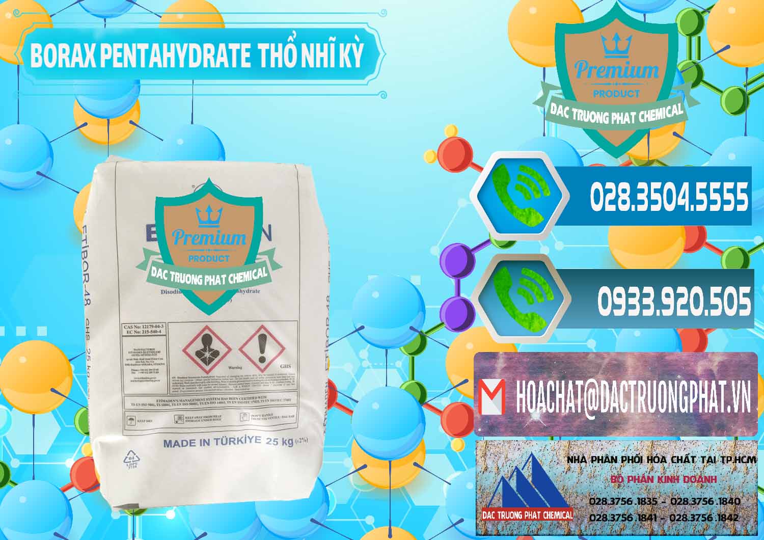 Đơn vị chuyên cung cấp _ bán Borax Pentahydrate Thổ Nhĩ Kỳ Turkey - 0431 - Nơi cung ứng ( phân phối ) hóa chất tại TP.HCM - congtyhoachat.net