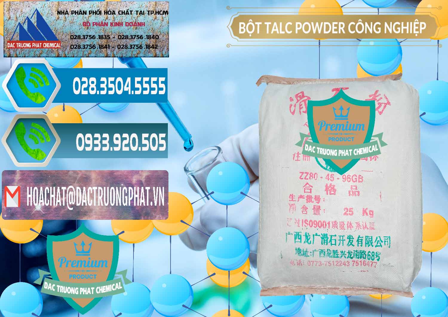 Đơn vị bán ( phân phối ) Bột Talc Powder Công Nghiệp Trung Quốc China - 0037 - Chuyên nhập khẩu _ phân phối hóa chất tại TP.HCM - congtyhoachat.net