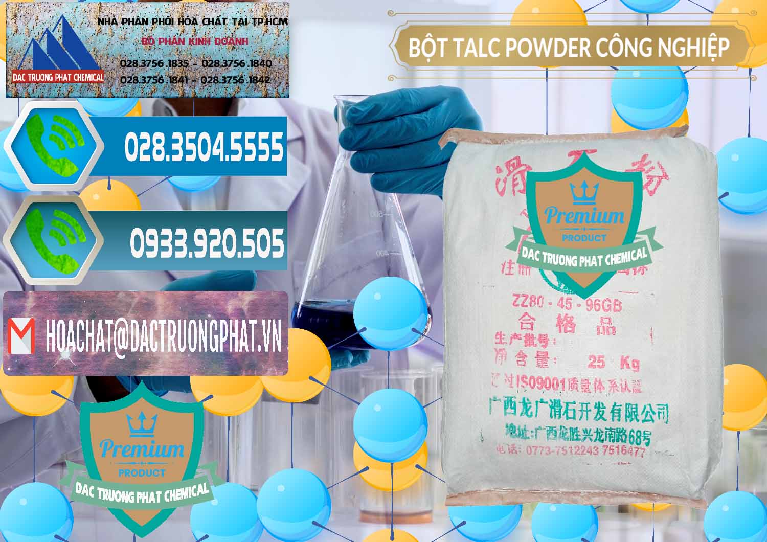 Cty chuyên bán _ phân phối Bột Talc Powder Công Nghiệp Trung Quốc China - 0037 - Công ty bán - cung cấp hóa chất tại TP.HCM - congtyhoachat.net