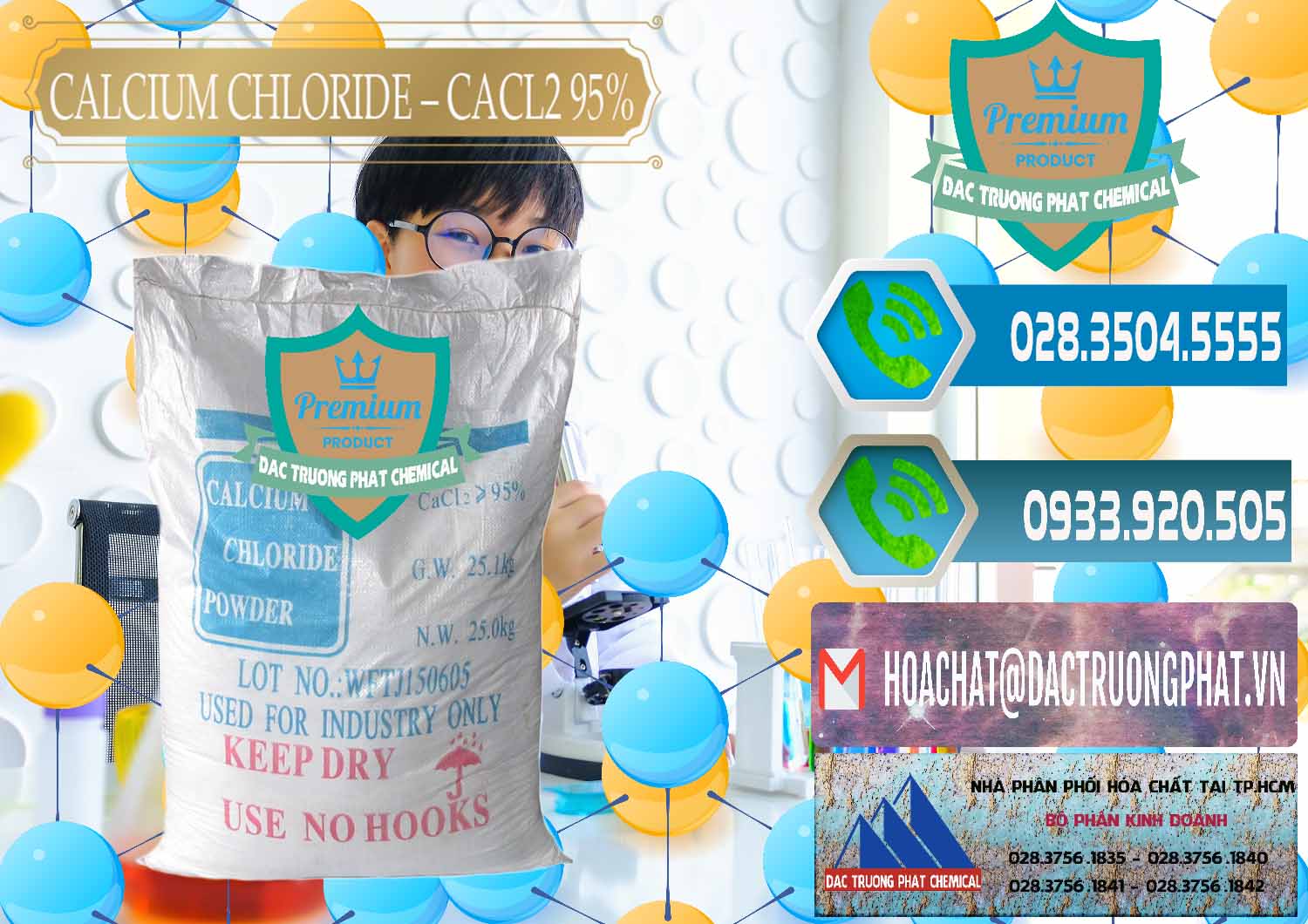 Đơn vị chuyên cung ứng _ bán CaCl2 – Canxi Clorua 95% Trung Quốc China - 0039 - Nhà phân phối và kinh doanh hóa chất tại TP.HCM - congtyhoachat.net