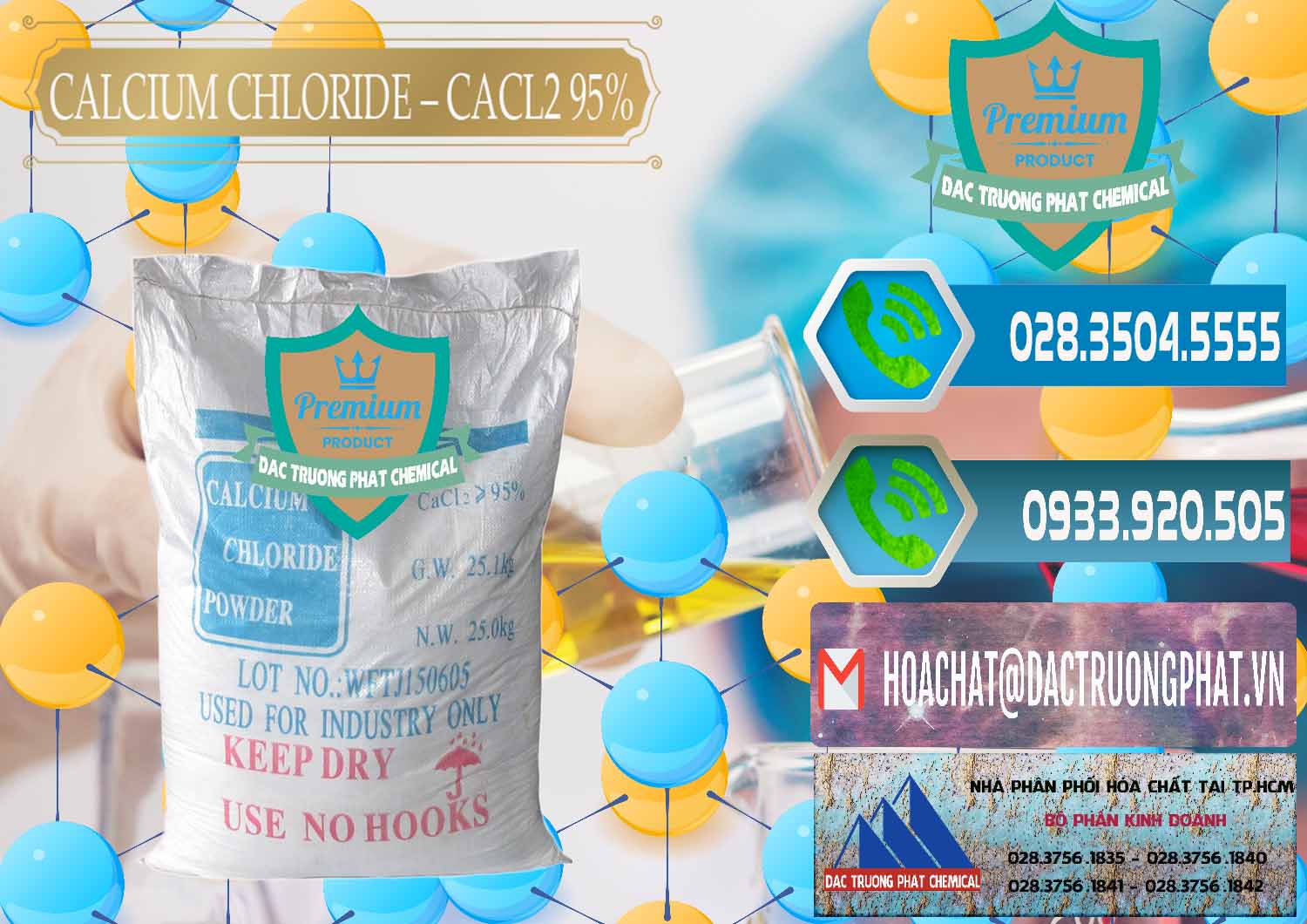 Chuyên bán & cung ứng CaCl2 – Canxi Clorua 95% Trung Quốc China - 0039 - Cty phân phối ( cung cấp ) hóa chất tại TP.HCM - congtyhoachat.net