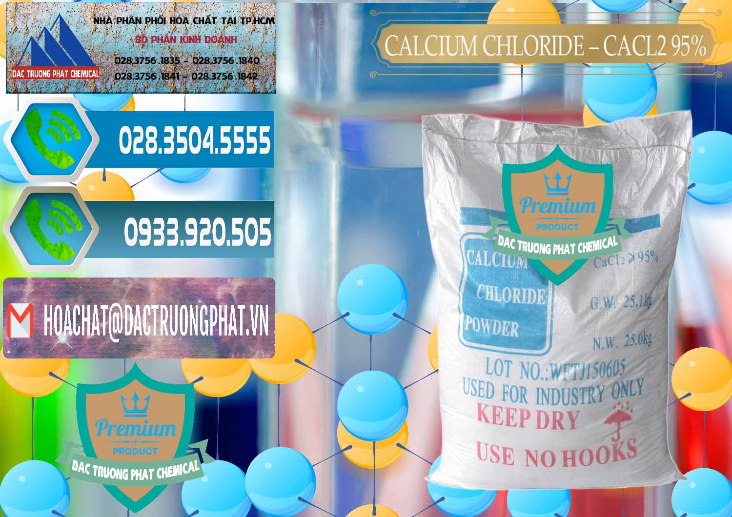 Cty chuyên bán ( phân phối ) CaCl2 – Canxi Clorua 95% Trung Quốc China - 0039 - Nơi cung cấp và nhập khẩu hóa chất tại TP.HCM - congtyhoachat.net