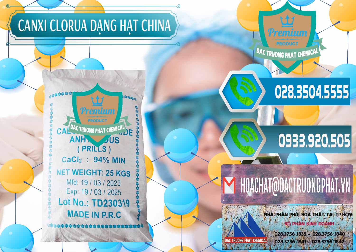 Đơn vị bán - cung ứng CaCl2 – Canxi Clorua 94% Dạng Hạt Trung Quốc China - 0373 - Nơi chuyên phân phối - cung ứng hóa chất tại TP.HCM - congtyhoachat.net