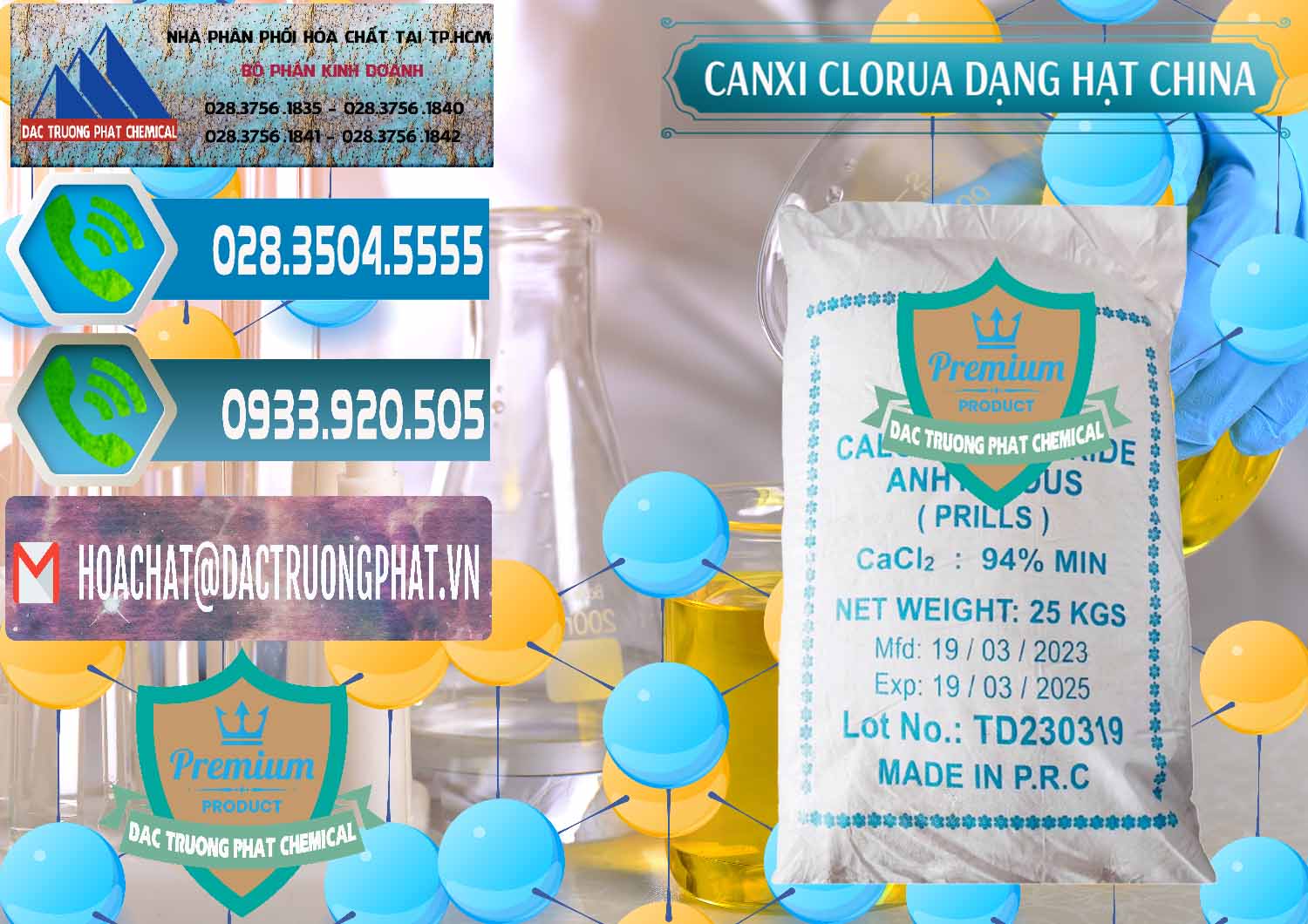 Nơi chuyên bán - cung ứng CaCl2 – Canxi Clorua 94% Dạng Hạt Trung Quốc China - 0373 - Cty chuyên cung ứng _ phân phối hóa chất tại TP.HCM - congtyhoachat.net