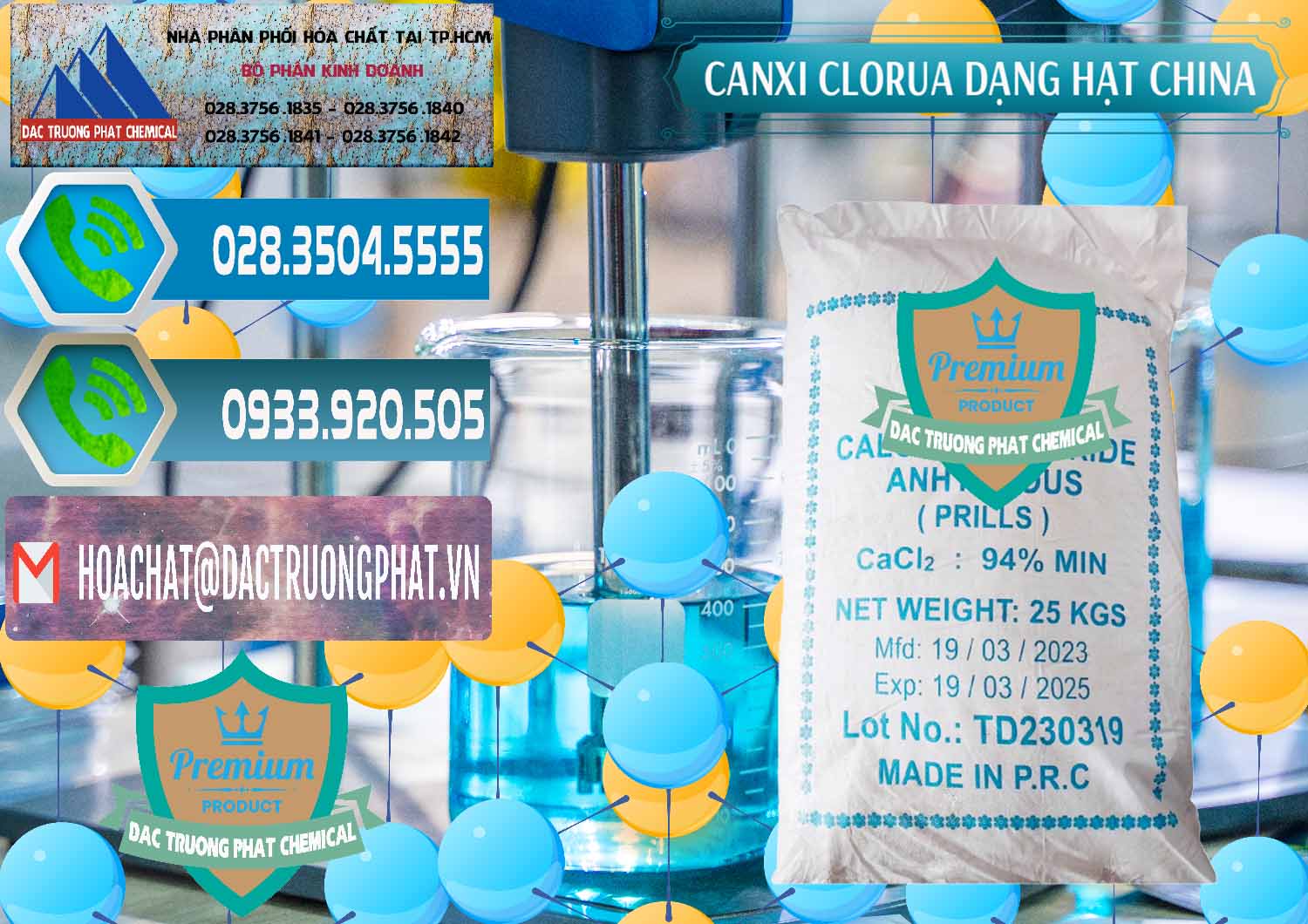 Chuyên cung ứng - bán CaCl2 – Canxi Clorua 94% Dạng Hạt Trung Quốc China - 0373 - Nơi chuyên nhập khẩu ( cung cấp ) hóa chất tại TP.HCM - congtyhoachat.net
