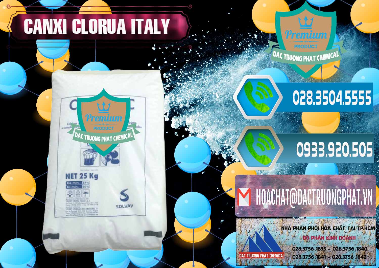 Chuyên phân phối & bán CaCl2 – Canxi Clorua Food Grade Ý Italy - 0435 - Cty cung cấp - phân phối hóa chất tại TP.HCM - congtyhoachat.net