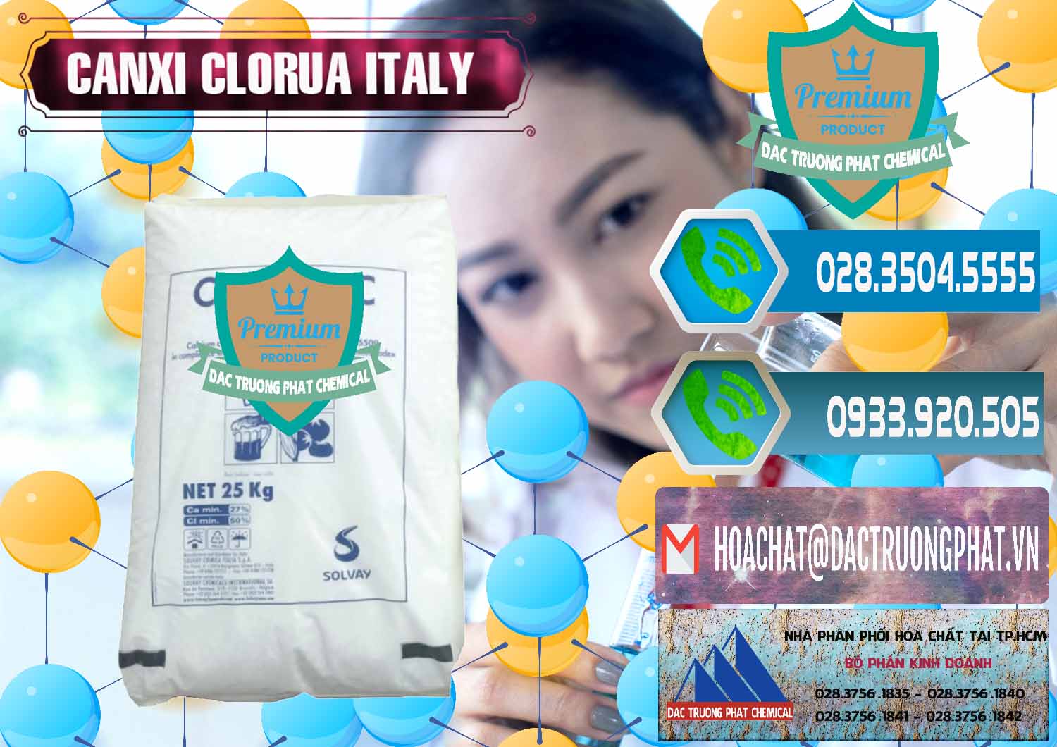Cty nhập khẩu ( bán ) CaCl2 – Canxi Clorua Food Grade Ý Italy - 0435 - Phân phối - cung cấp hóa chất tại TP.HCM - congtyhoachat.net