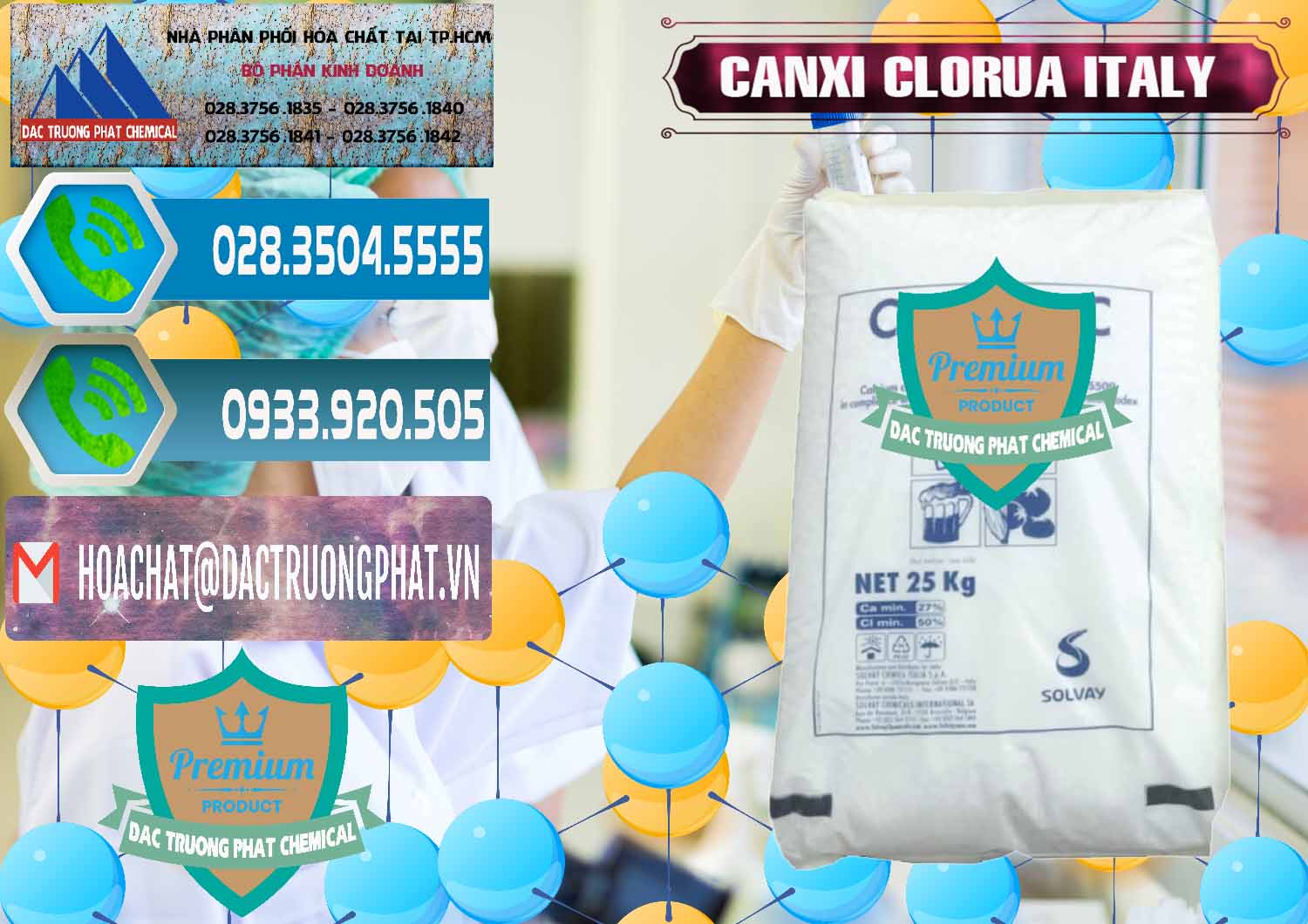Cty chuyên bán ( phân phối ) CaCl2 – Canxi Clorua Food Grade Ý Italy - 0435 - Chuyên cung ứng _ phân phối hóa chất tại TP.HCM - congtyhoachat.net