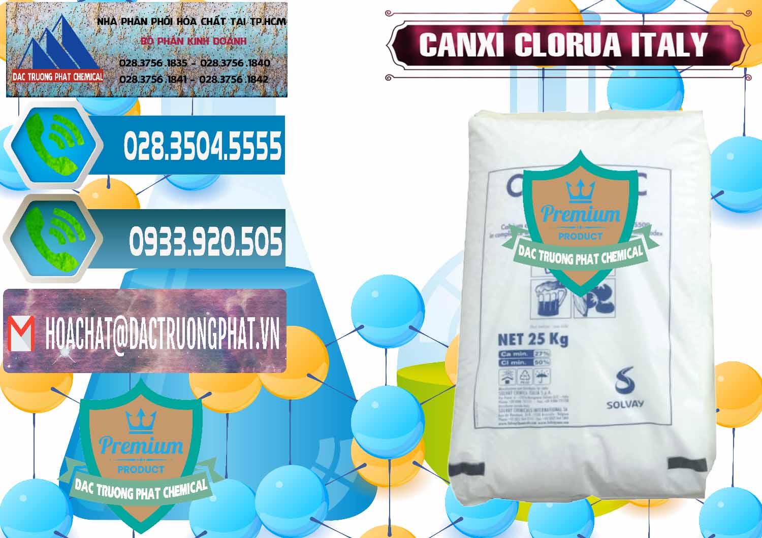 Nơi chuyên bán - cung cấp CaCl2 – Canxi Clorua Food Grade Ý Italy - 0435 - Đơn vị cung ứng - phân phối hóa chất tại TP.HCM - congtyhoachat.net