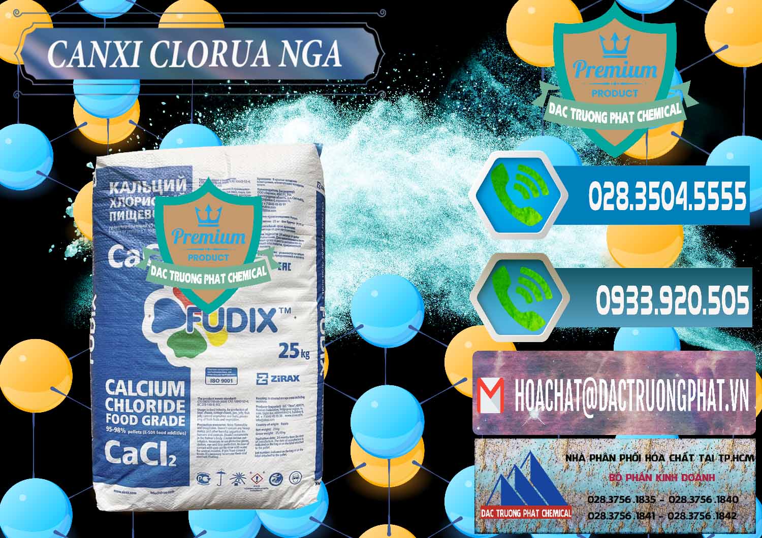 Đơn vị bán - cung ứng CaCl2 – Canxi Clorua Nga Russia - 0430 - Công ty chuyên cung cấp ( kinh doanh ) hóa chất tại TP.HCM - congtyhoachat.net