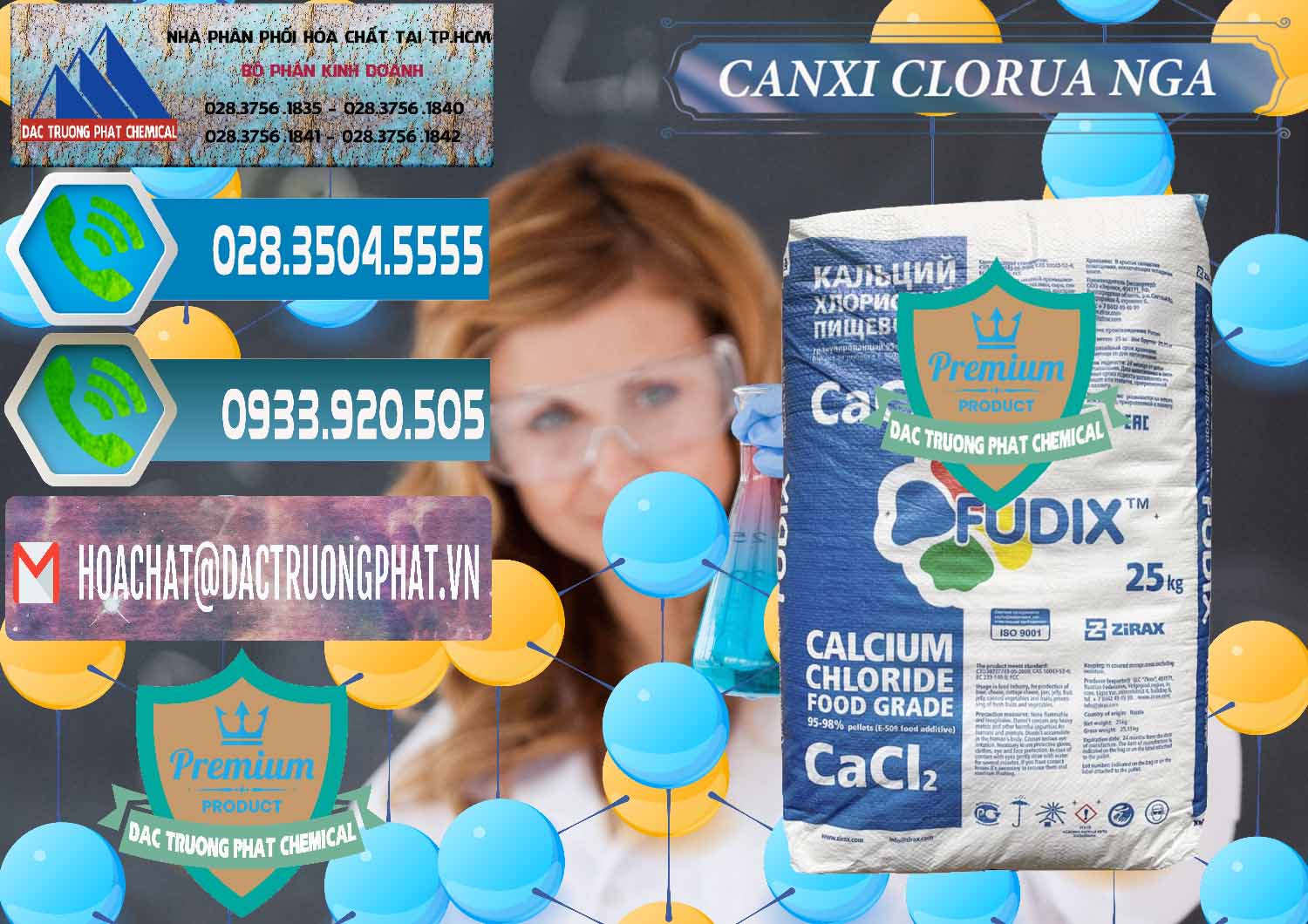 Nơi phân phối & bán CaCl2 – Canxi Clorua Nga Russia - 0430 - Nơi chuyên cung ứng _ phân phối hóa chất tại TP.HCM - congtyhoachat.net