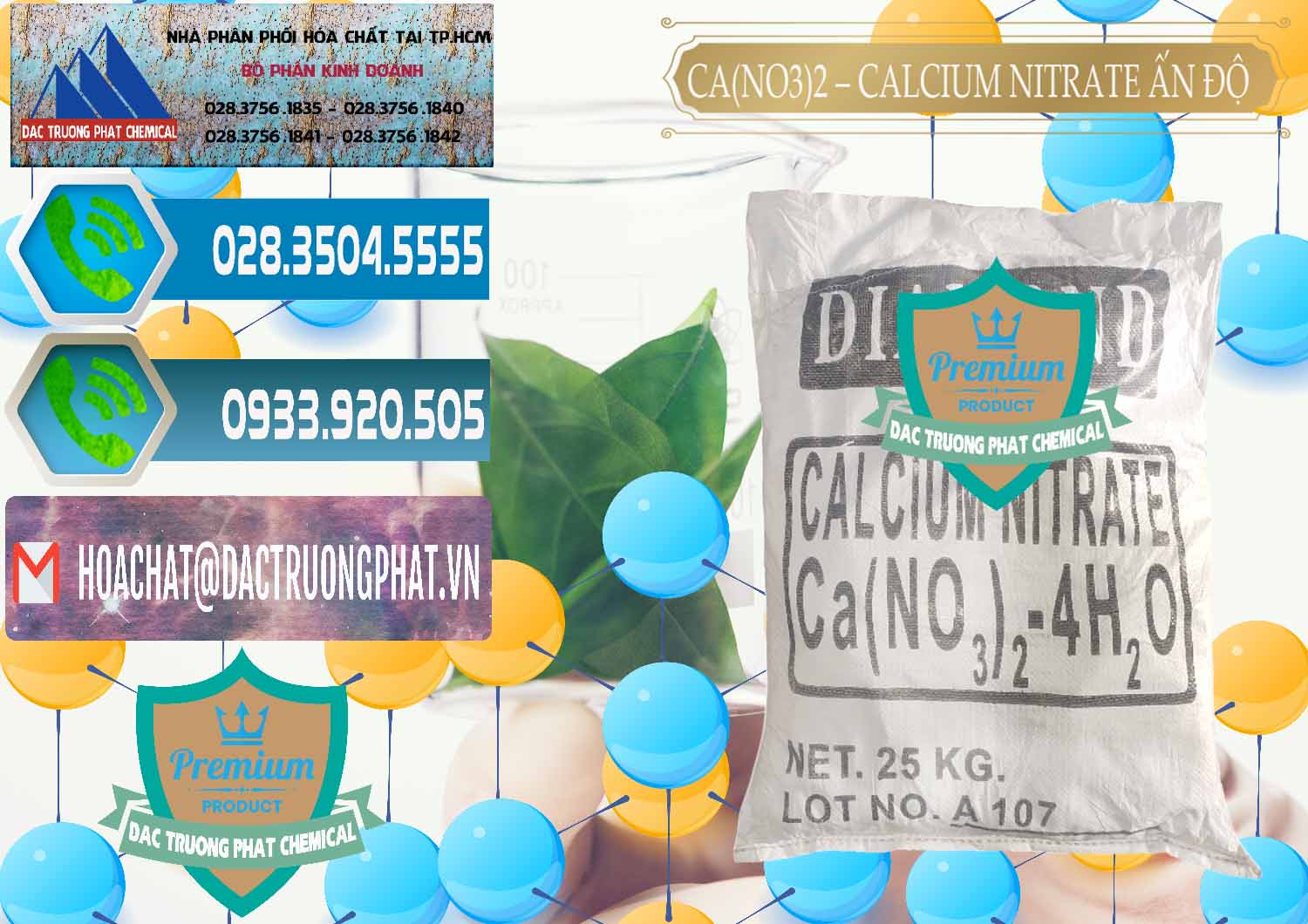 Đơn vị chuyên phân phối « bán Nitrat Canxi * Muối Calcium Nitrate 99% Ấn Độ India Cty chuyên bán và phân phối CA(NO3)2 – Calcium Nitrate Ấn Độ India - 0038 - Đơn vị chuyên cung cấp ( nhập khẩu ) hóa chất tại TP.HCM - congtyhoachat.net