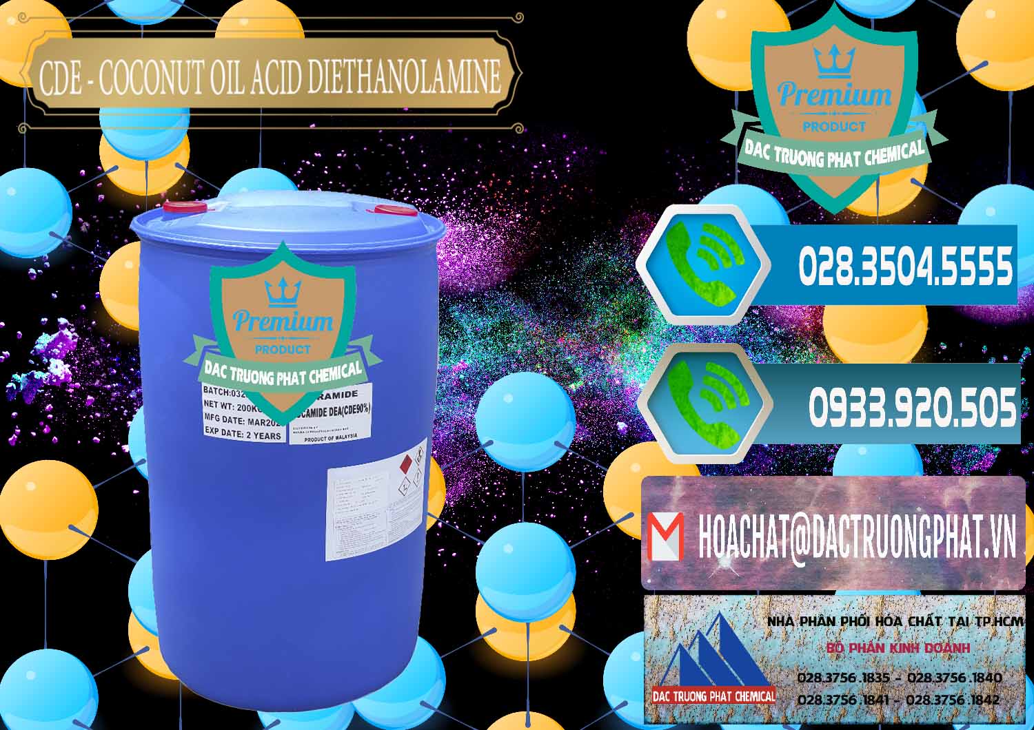 Cty chuyên cung cấp và bán CDE - Coconut Oil Acid Diethanolamine Mã Lai Malaysia - 0311 - Công ty nhập khẩu ( phân phối ) hóa chất tại TP.HCM - congtyhoachat.net