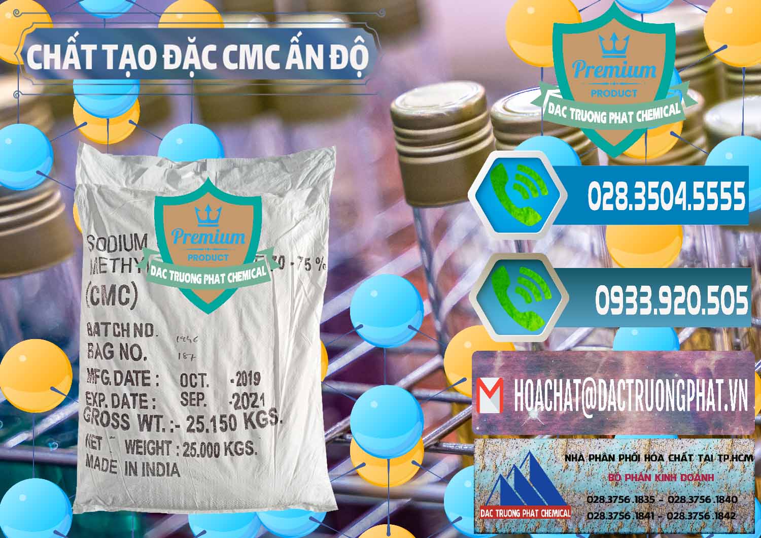 Cty phân phối và bán Chất Tạo Đặc CMC - Carboxyl Methyl Cellulose Ấn Độ India - 0044 - Nơi nhập khẩu và cung cấp hóa chất tại TP.HCM - congtyhoachat.net