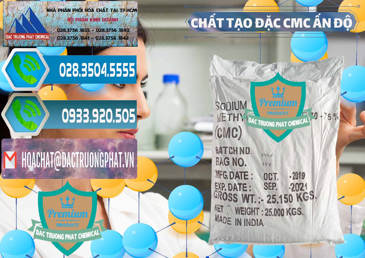 Nơi chuyên bán - cung ứng Chất Tạo Đặc CMC - Carboxyl Methyl Cellulose Ấn Độ India - 0044 - Công ty chuyên bán và phân phối hóa chất tại TP.HCM - congtyhoachat.net