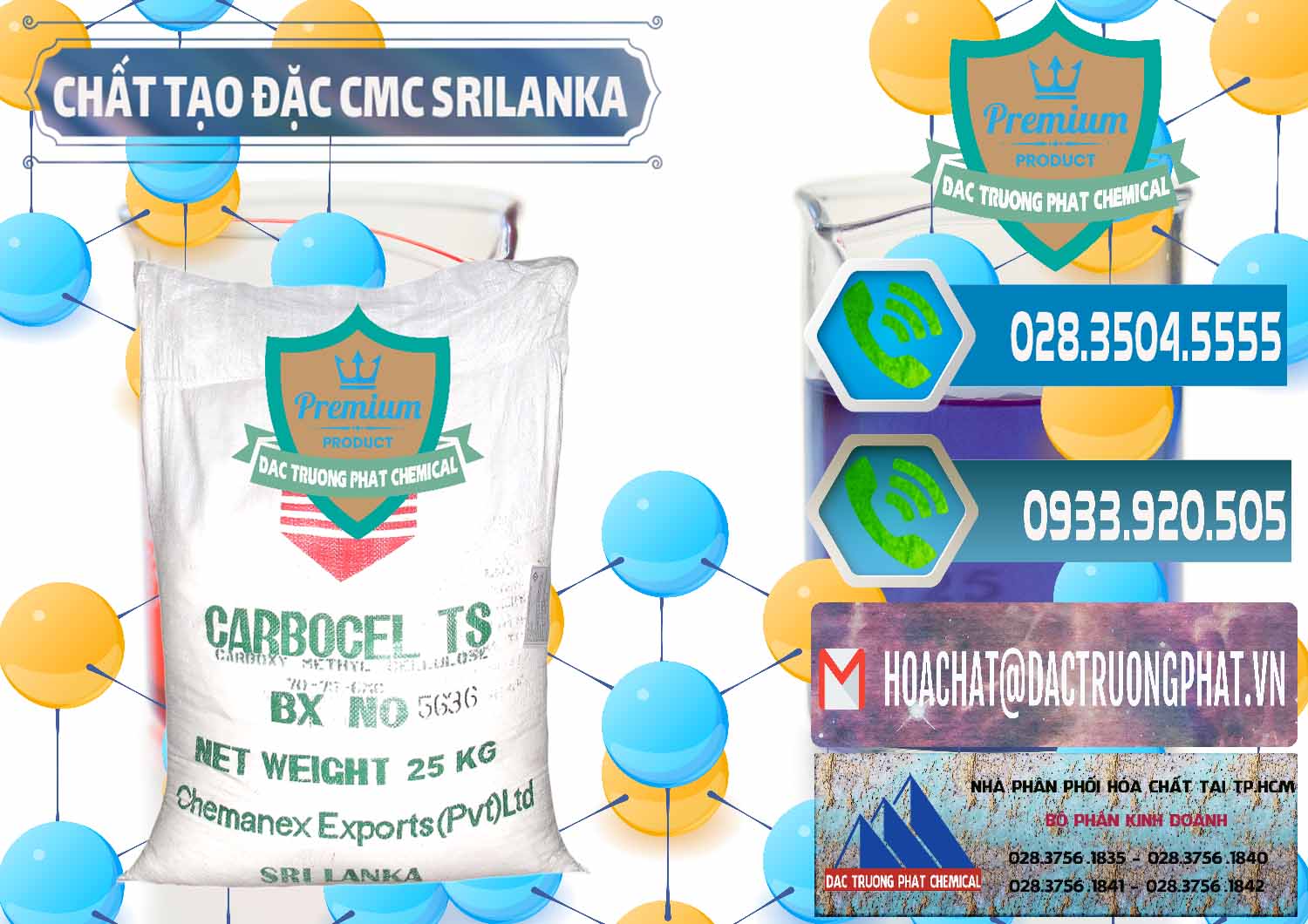 Bán & cung ứng Chất Tạo Đặc CMC - Carboxyl Methyl Cellulose Srilanka - 0045 - Công ty chuyên kinh doanh _ phân phối hóa chất tại TP.HCM - congtyhoachat.net