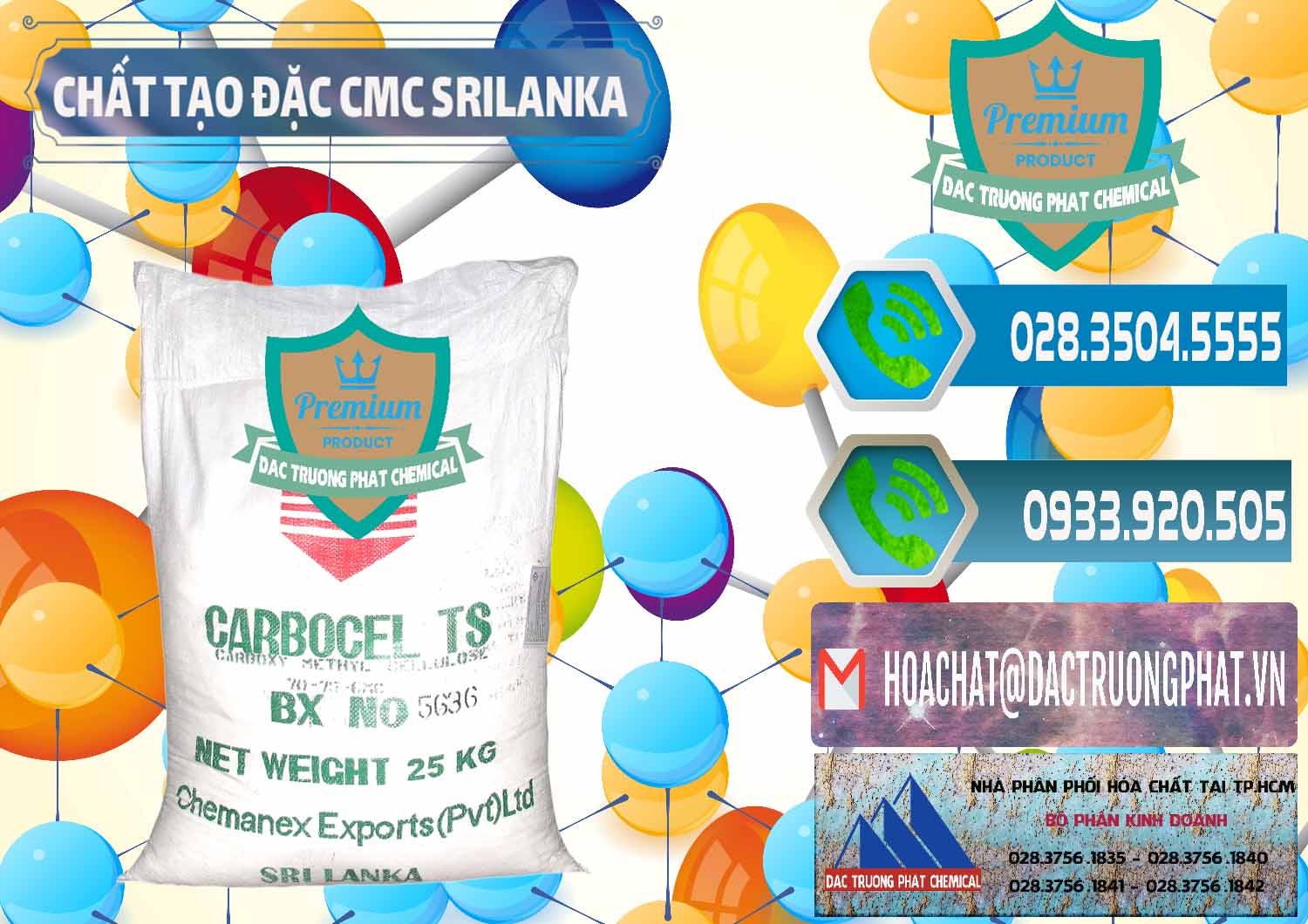 Bán _ phân phối Chất Tạo Đặc CMC - Carboxyl Methyl Cellulose Srilanka - 0045 - Đơn vị cung cấp - kinh doanh hóa chất tại TP.HCM - congtyhoachat.net