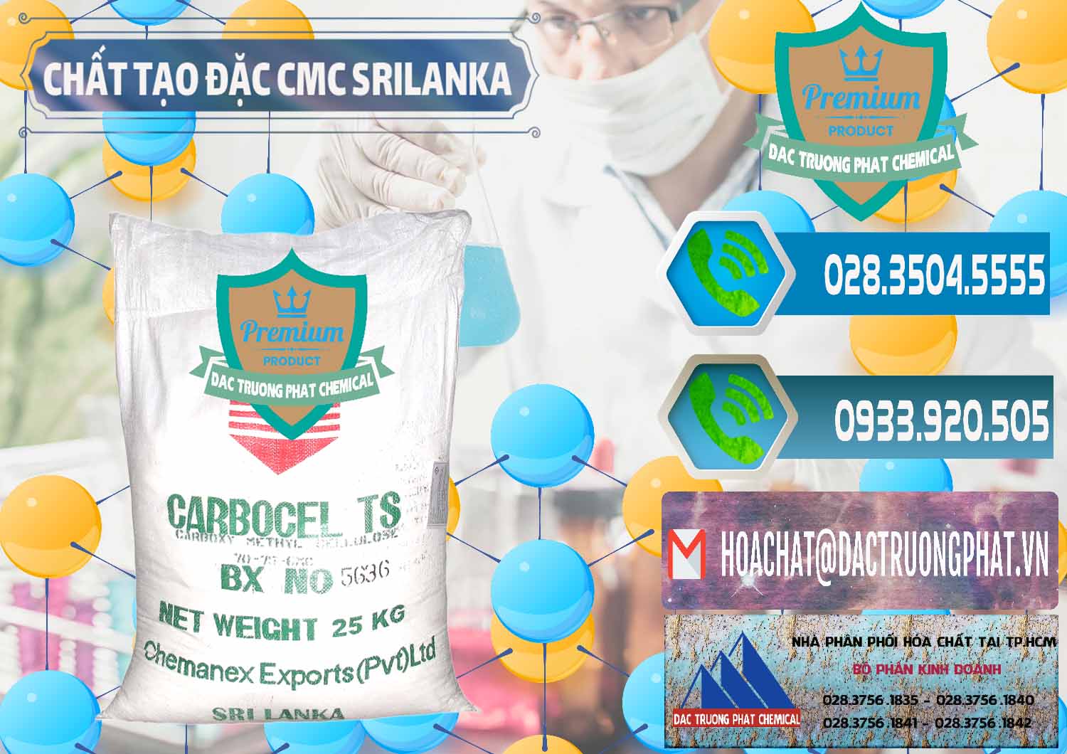 Cung ứng ( bán ) Chất Tạo Đặc CMC - Carboxyl Methyl Cellulose Srilanka - 0045 - Công ty cung cấp _ nhập khẩu hóa chất tại TP.HCM - congtyhoachat.net