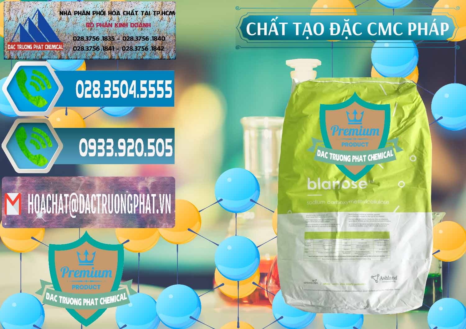 Nhập khẩu - bán Chất Tạo Đặc CMC - Carboxyl Methyl Cellulose Pháp France - 0394 - Công ty chuyên cung cấp và kinh doanh hóa chất tại TP.HCM - congtyhoachat.net
