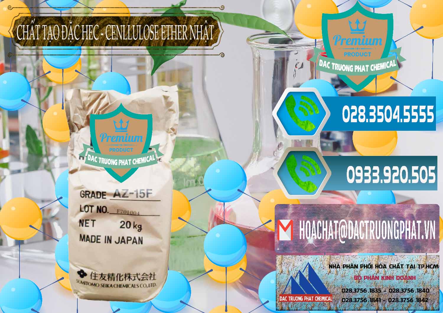 Đơn vị chuyên nhập khẩu & bán Chất Tạo Đặc Hec Mecellose – Cenllulose Ether Nhật Bản Japan - 0367 - Đơn vị chuyên kinh doanh ( phân phối ) hóa chất tại TP.HCM - congtyhoachat.net